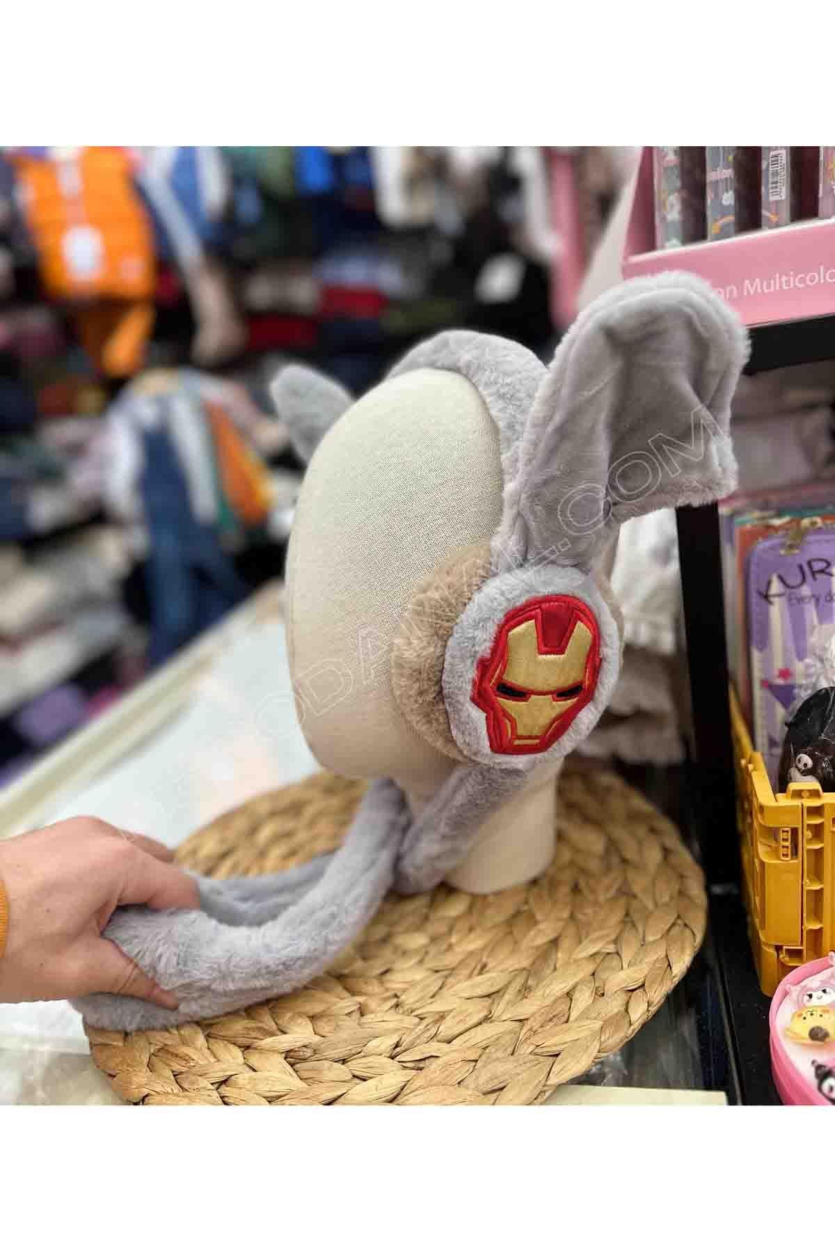 Marvel Oynar Sesli Peluş Kulaklık - Iron Man