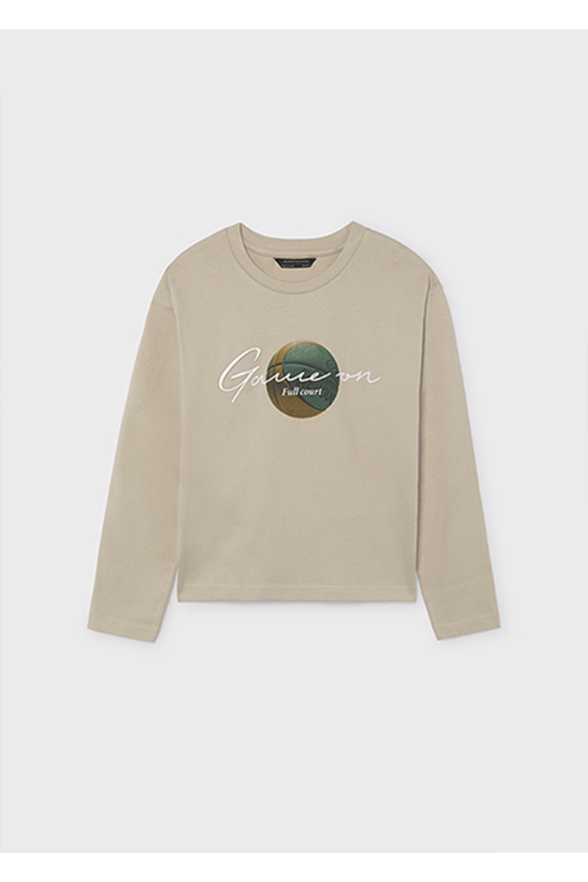 Mayoral Kış Sezon Erkek Çocuk Uzun Kol Tshirt - Bej