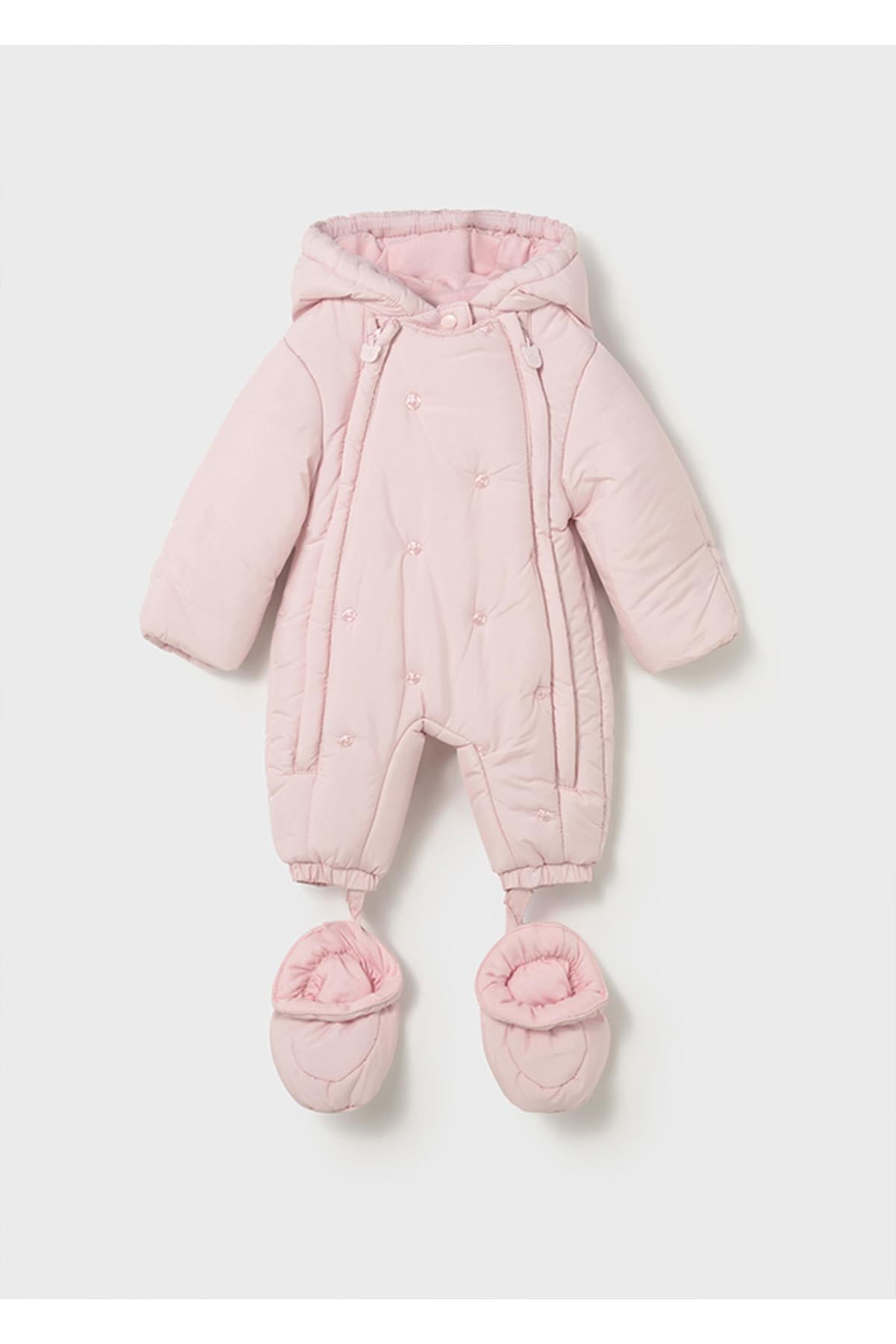 Mayoral Kışlık Bebek Kar Tulumu - Astronot - Pembe