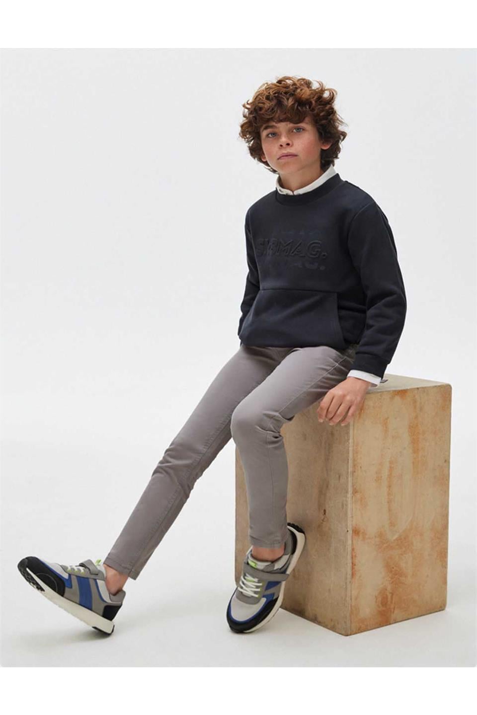 Mayoral Kışlık Erkek Basic Pantolon Gri