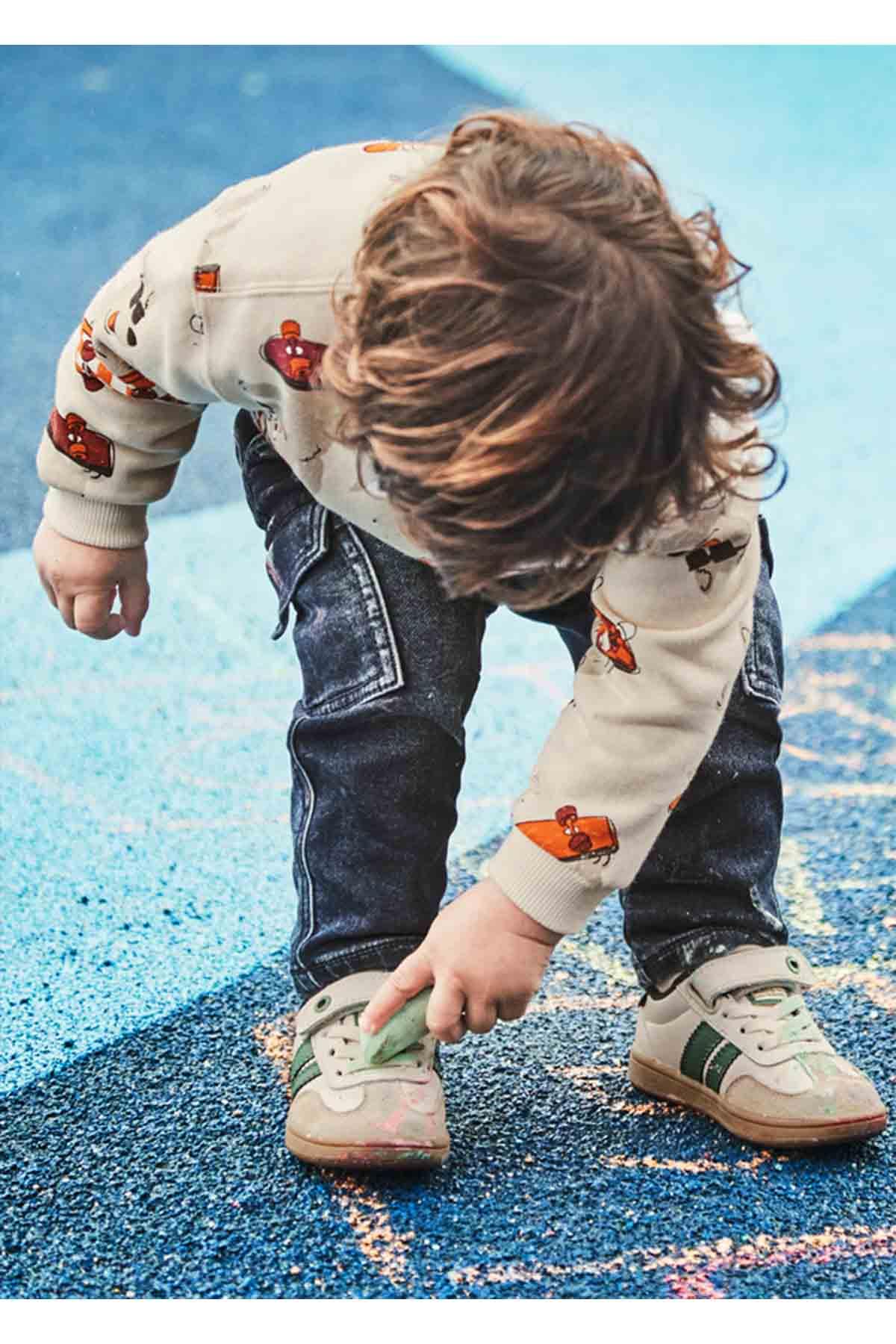 Mayoral Kışlık Erkek Bebek Denim Pantolon - Lacivert