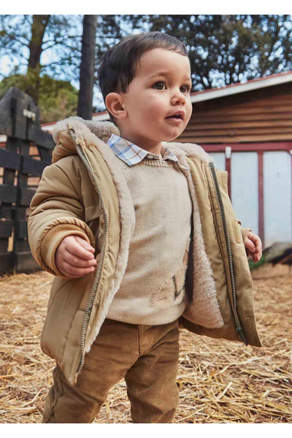 Mayoral Kışlık Erkek Bebek Mont - Bej