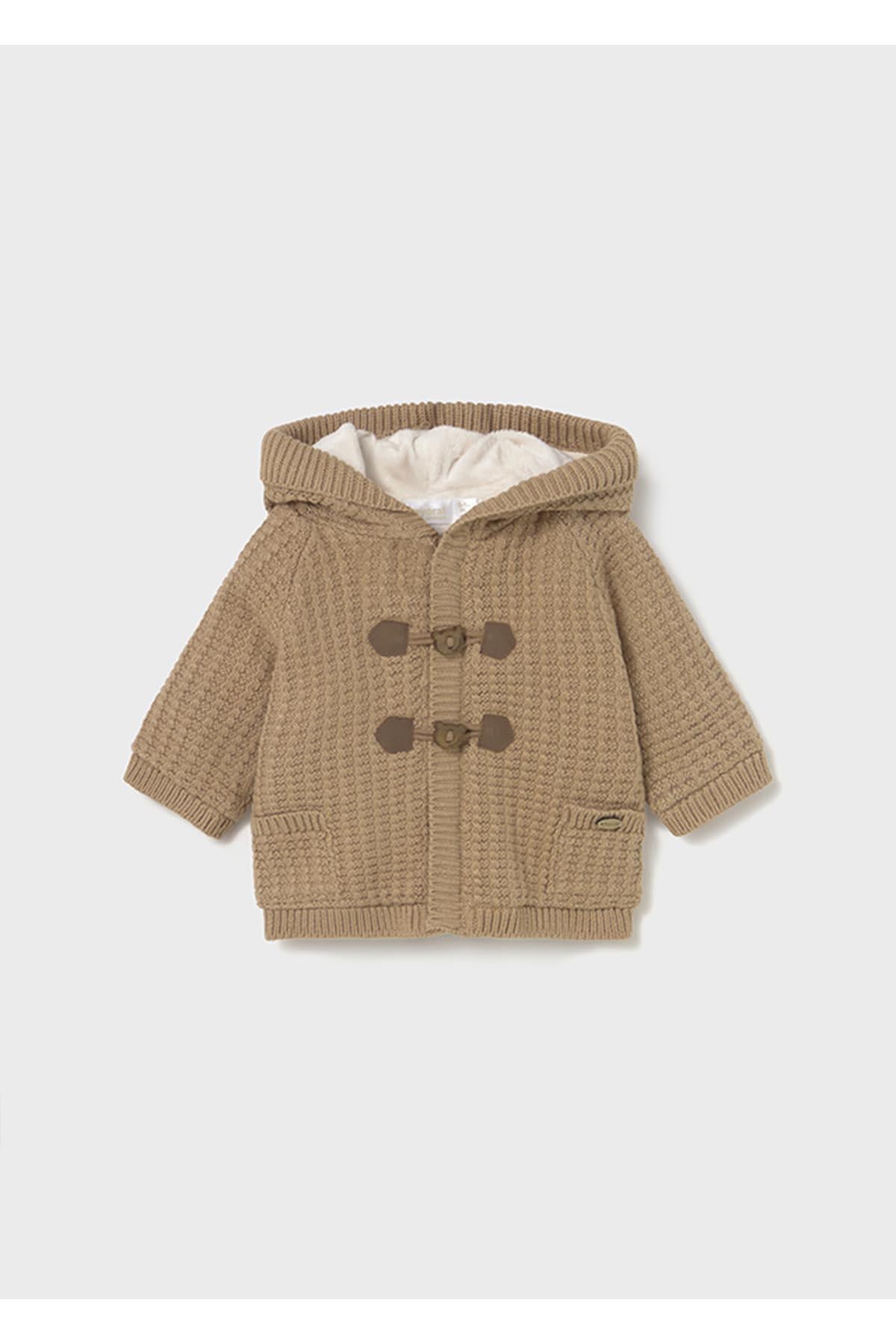 Mayoral Kışlık Erkek Bebek Örme Hırka - Kahve
