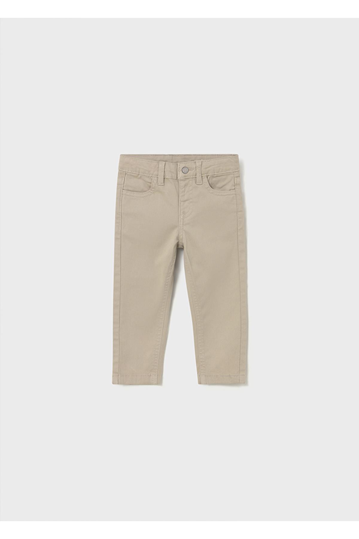 Mayoral Kışlık Erkek Bebek Slim Fit Pantolon - Bej