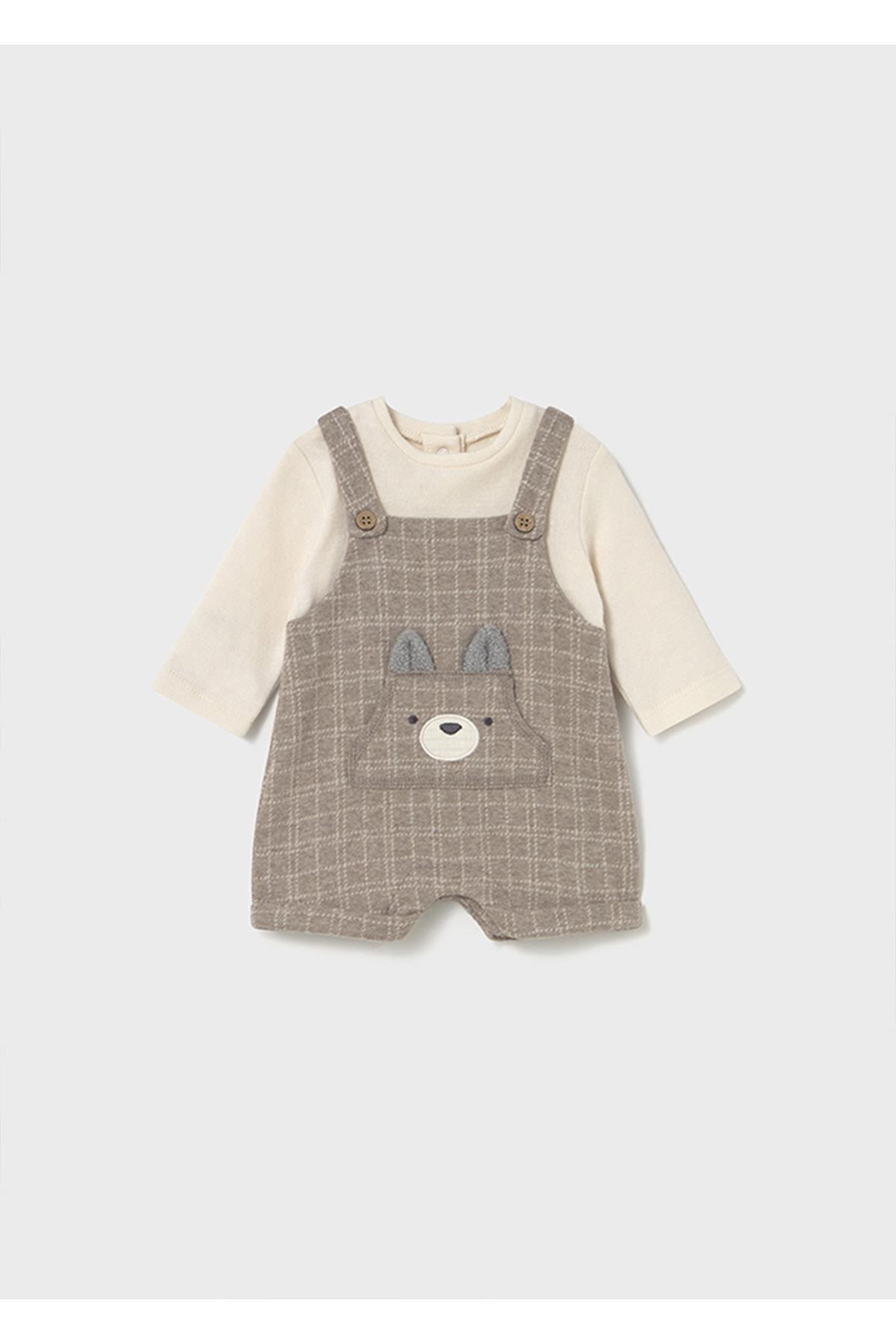 Mayoral Kışlık Erkek Bebek Tulum - Bej