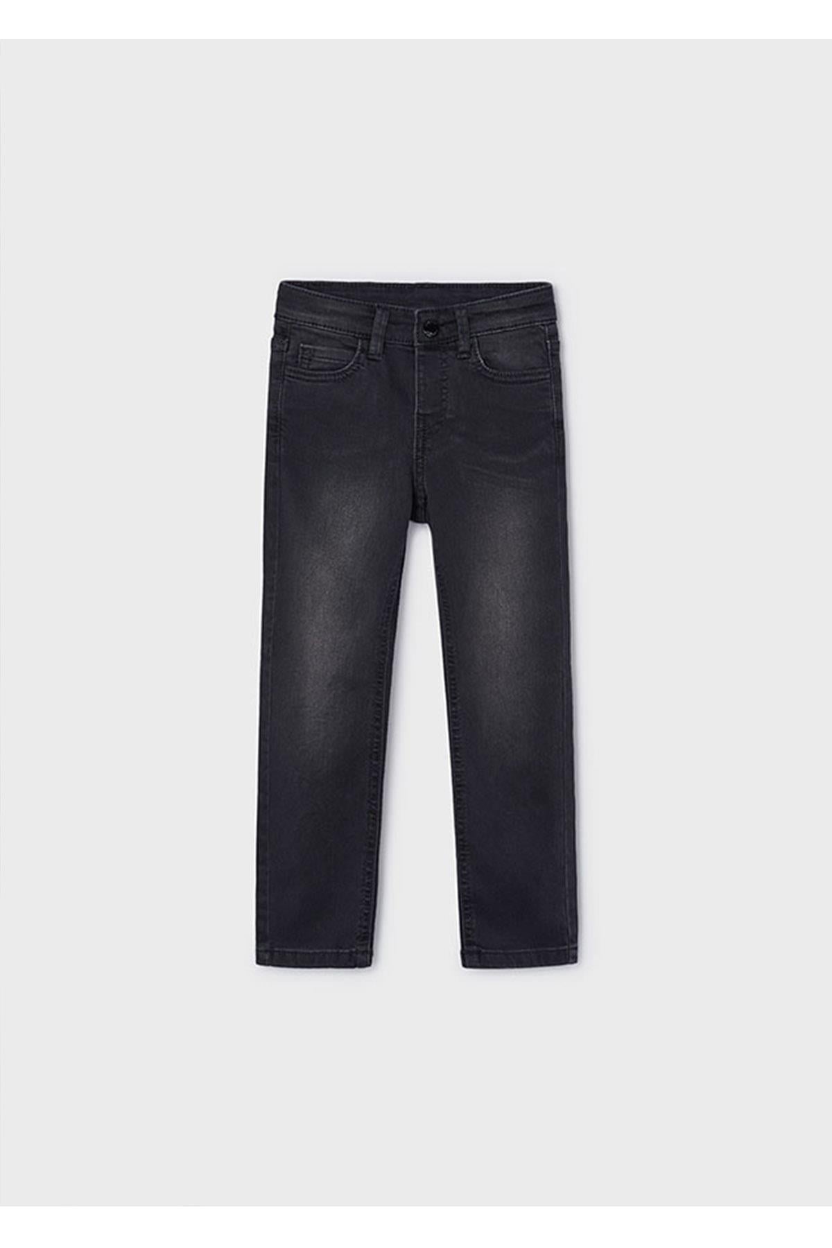 Mayoral Kışlık Erkek Çocuk Denim Slim Pantolon - Siyah