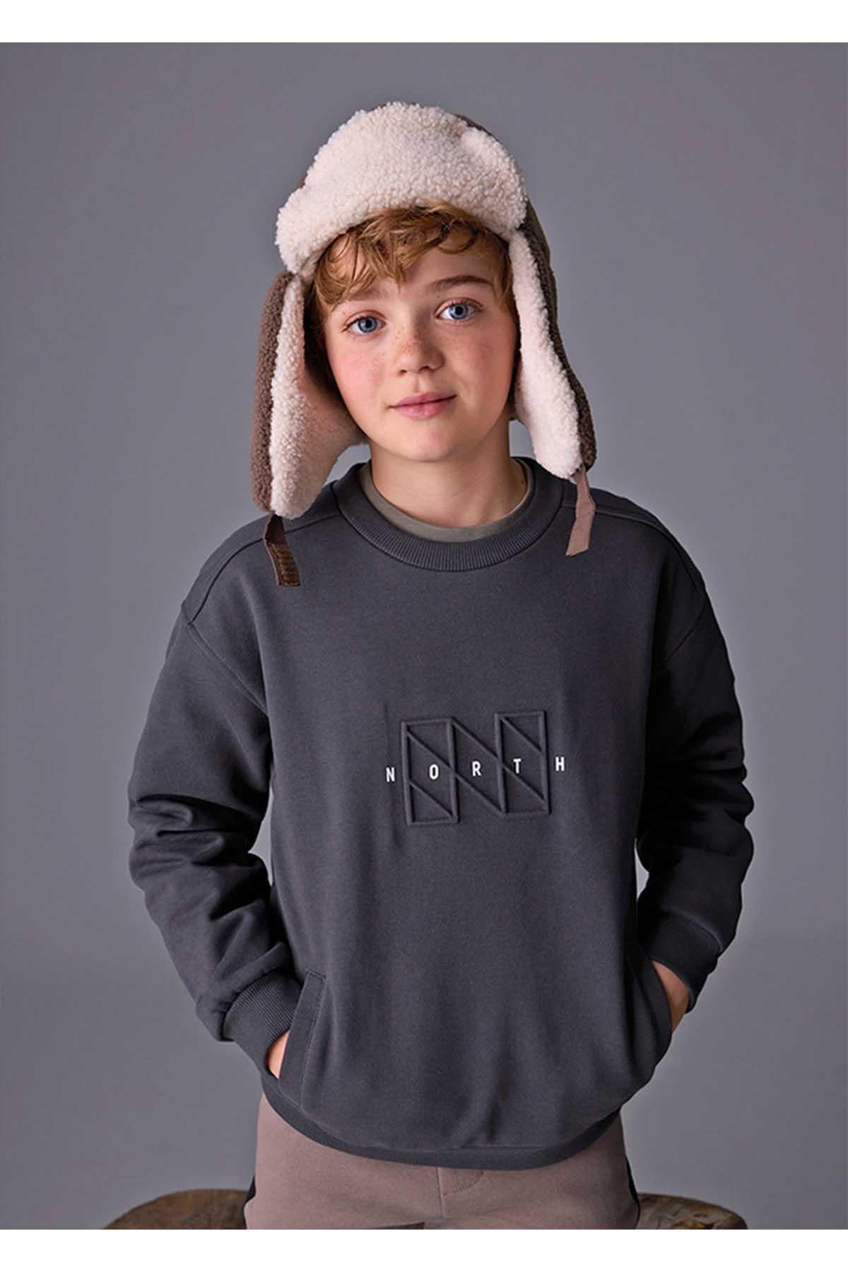 Mayoral Kışlık Erkek Çocuk Sweat - Gri
