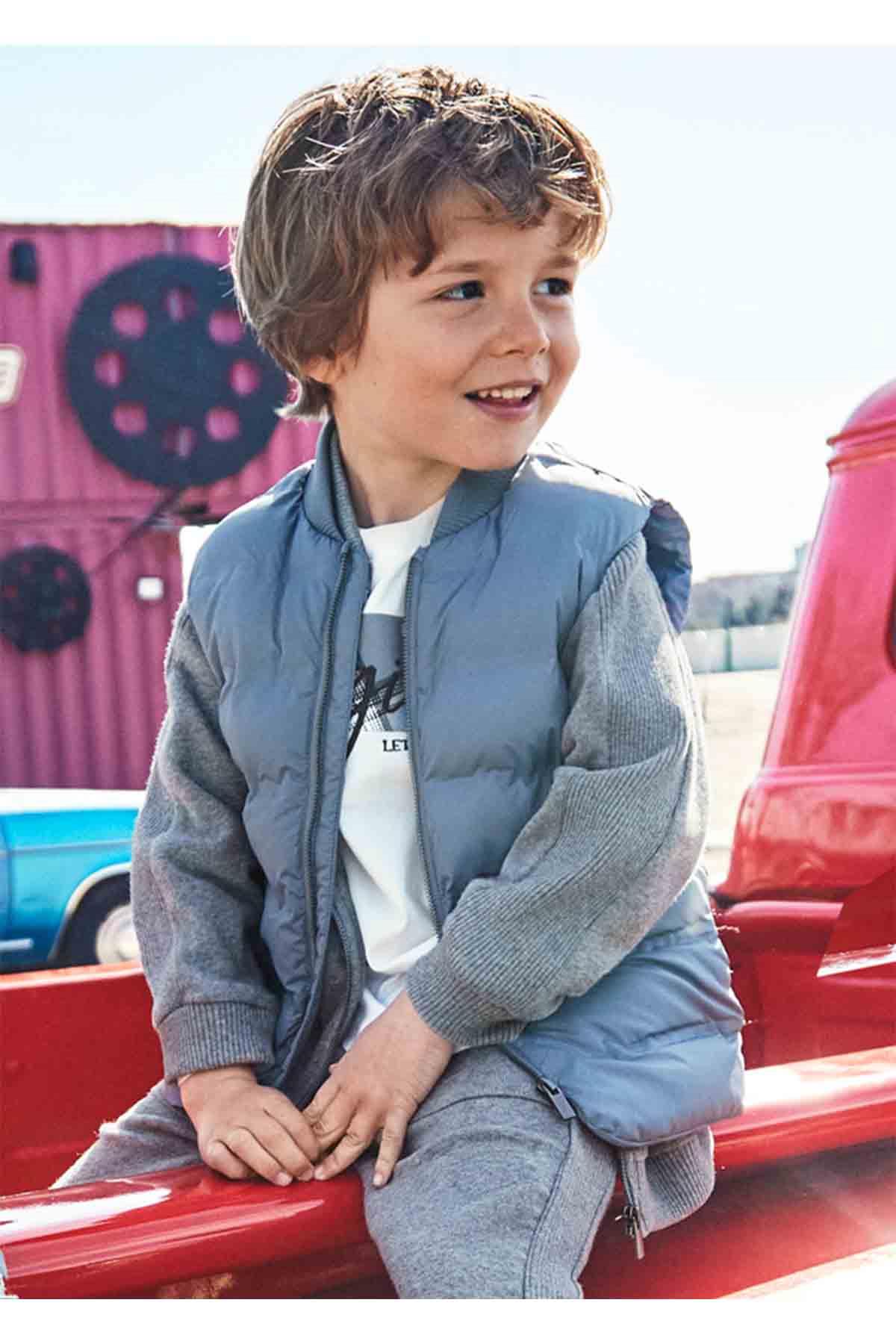 Mayoral Kışlık Erkek Çocuk Yelek - Gri