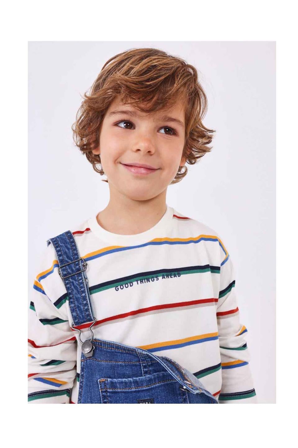 Mayoral Kışlık Erkek Uzun Kol T-shirt 2'li Set Yeşil