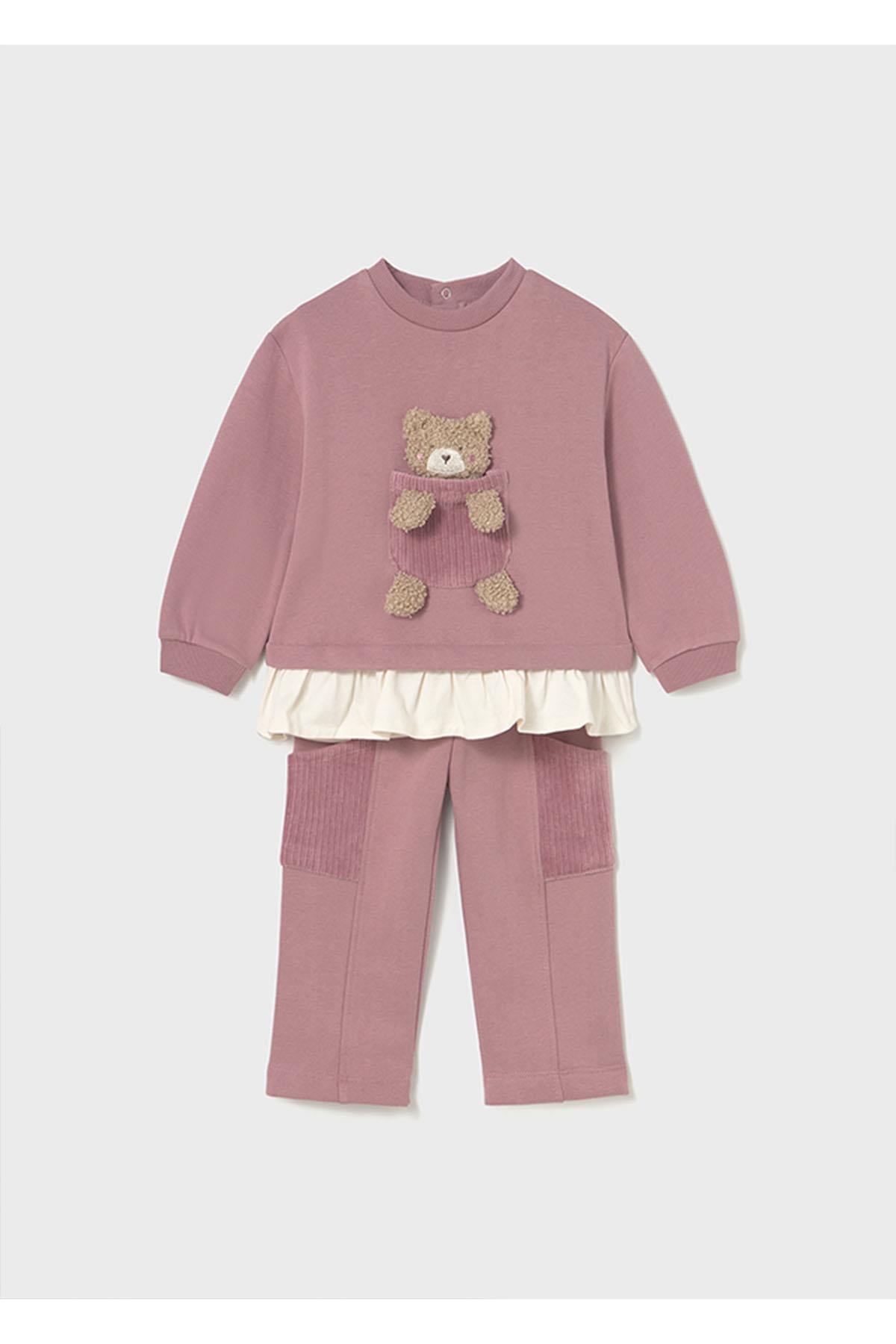 Mayoral Kışlık Kız Bebek 2'li Takım - Pembe