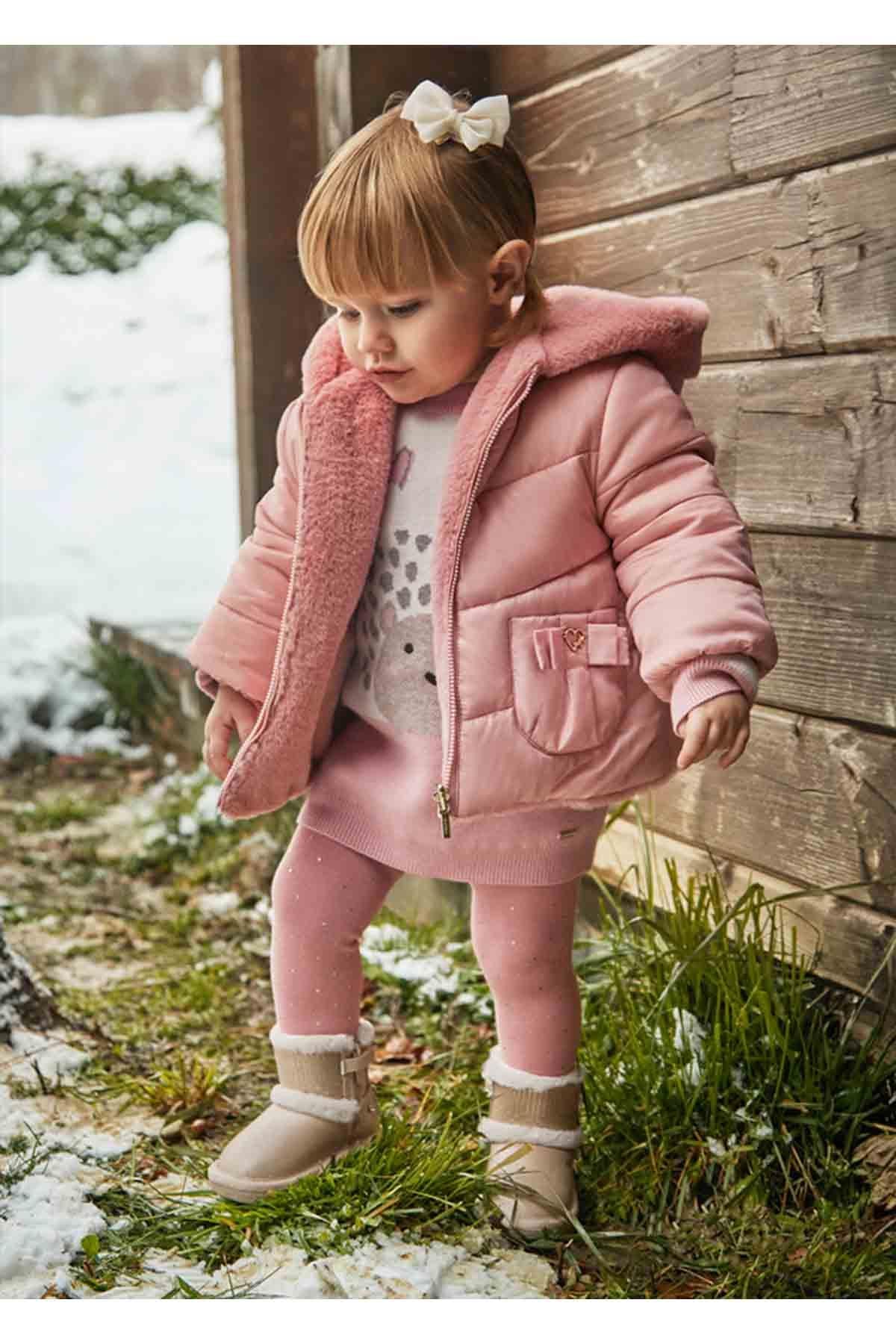 Mayoral Kışlık Kız Bebek Çift Taraflı Mont