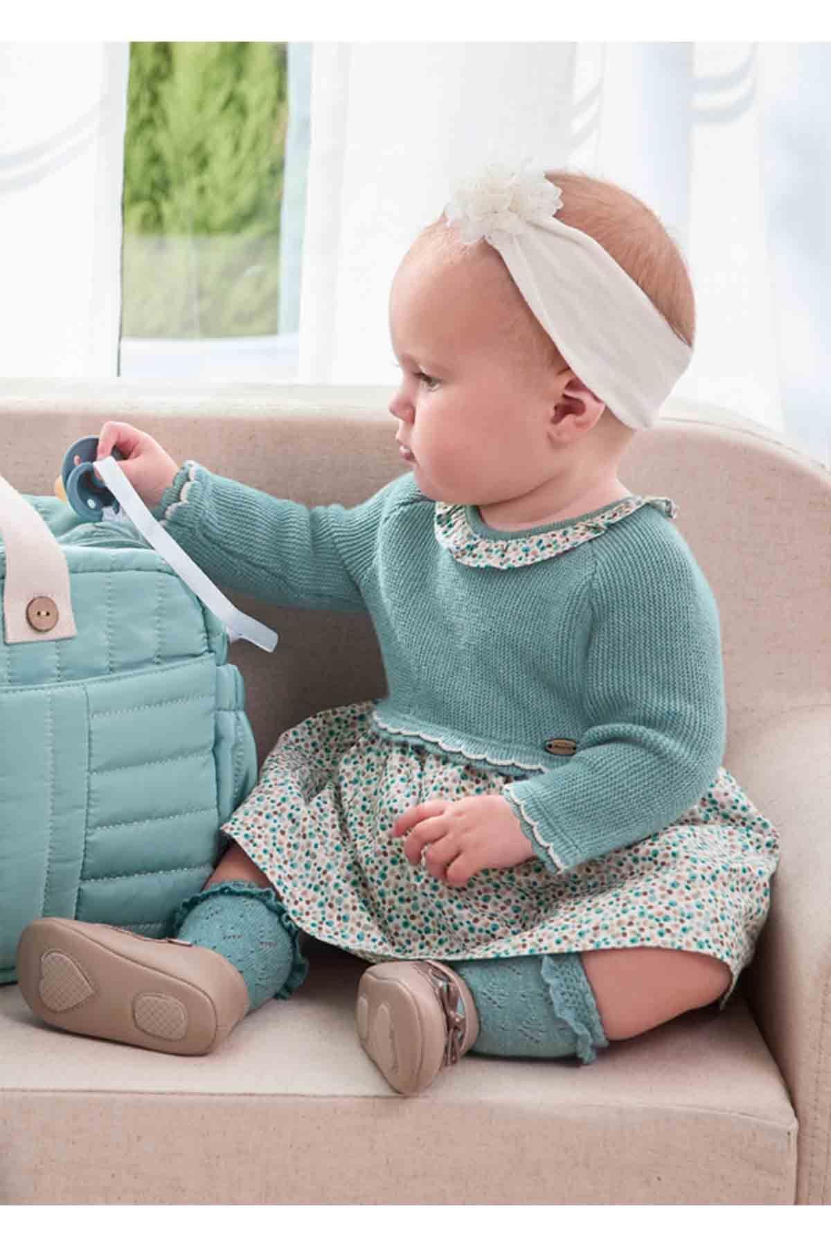 Mayoral Kışlık Kız Bebek Elbise