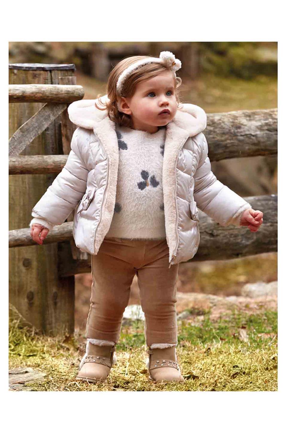 Mayoral Kışlık Kız Bebek Kadife Pantolon