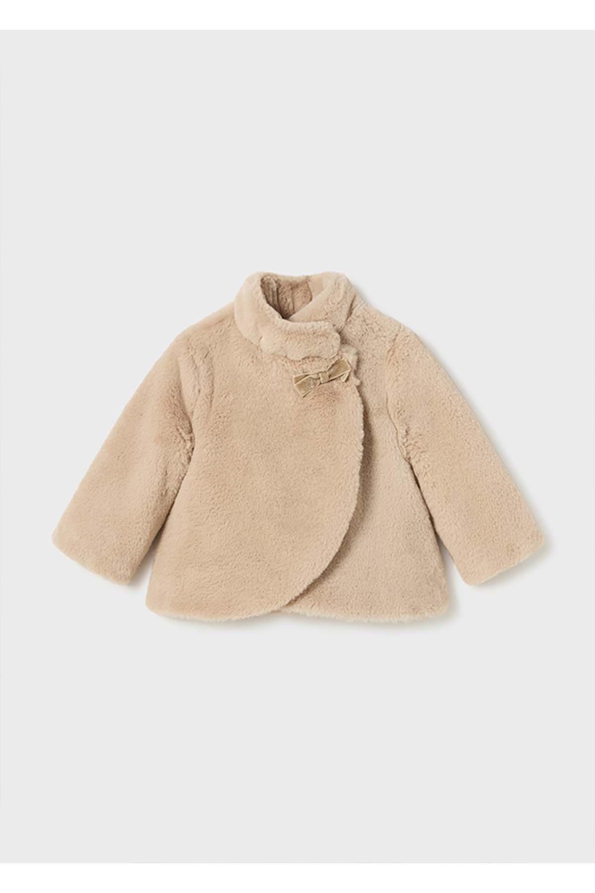 Mayoral Kışlık Kız Bebek Peluş Ceket Mont