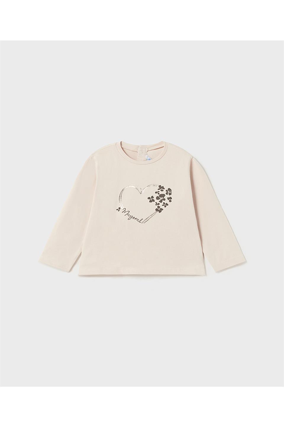 Mayoral Kışlık Kız Bebek Uzun Kol BasicT-shirt