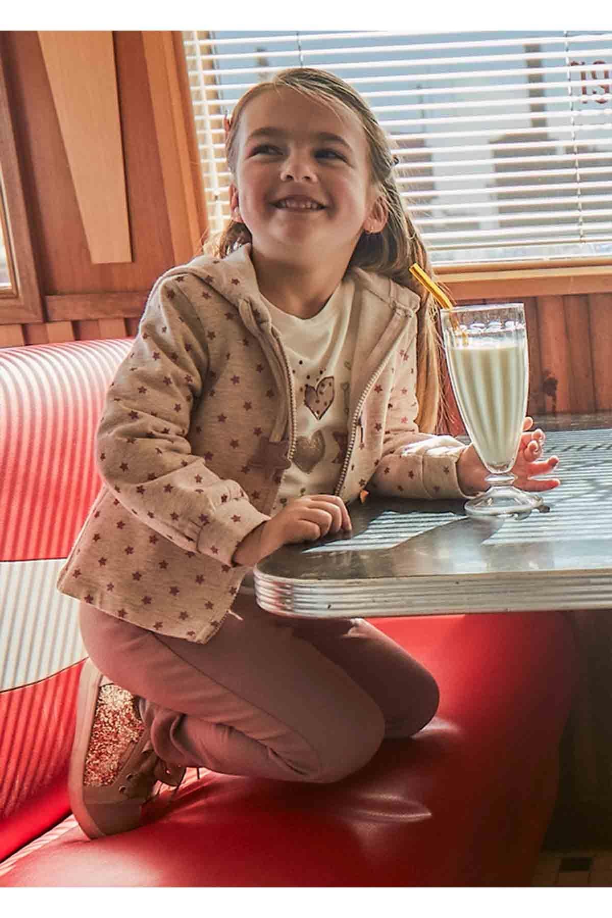 Mayoral Kışlık Kız Çocuk 3'li Eşofman Takım - Pembe