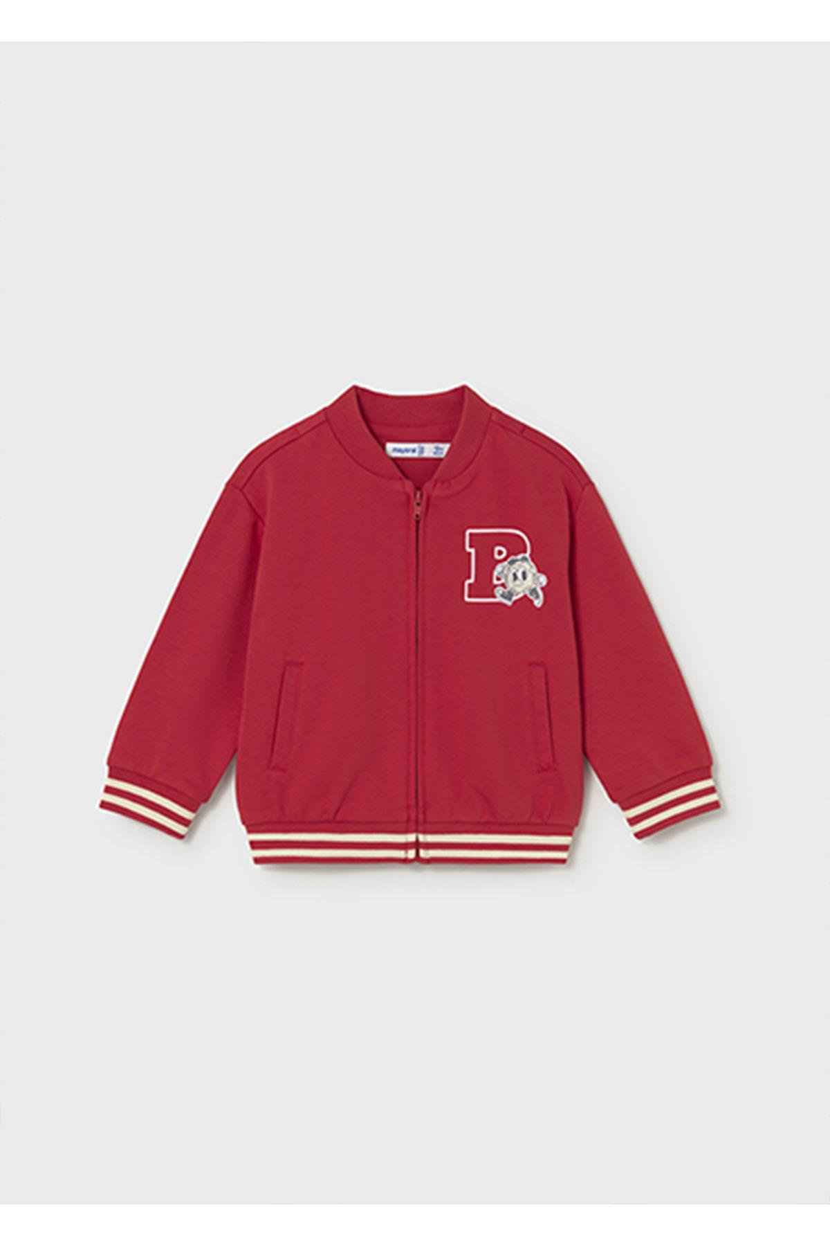 Mayoral Yazlık Erkek Bebek Basic Kolej Ceket - Kırmızı