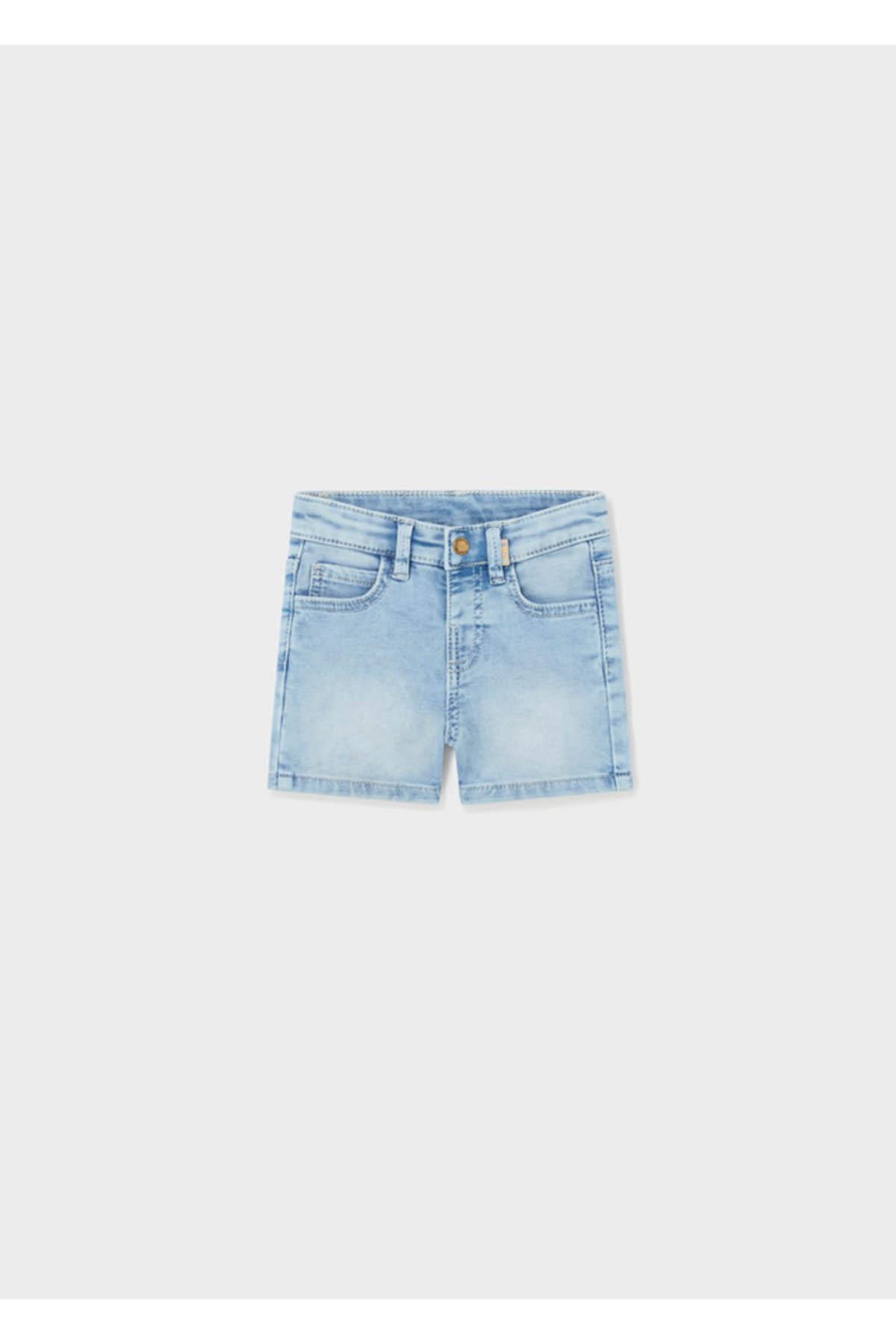 Mayoral Yazlık Erkek Bebek Denim Şort Mavi