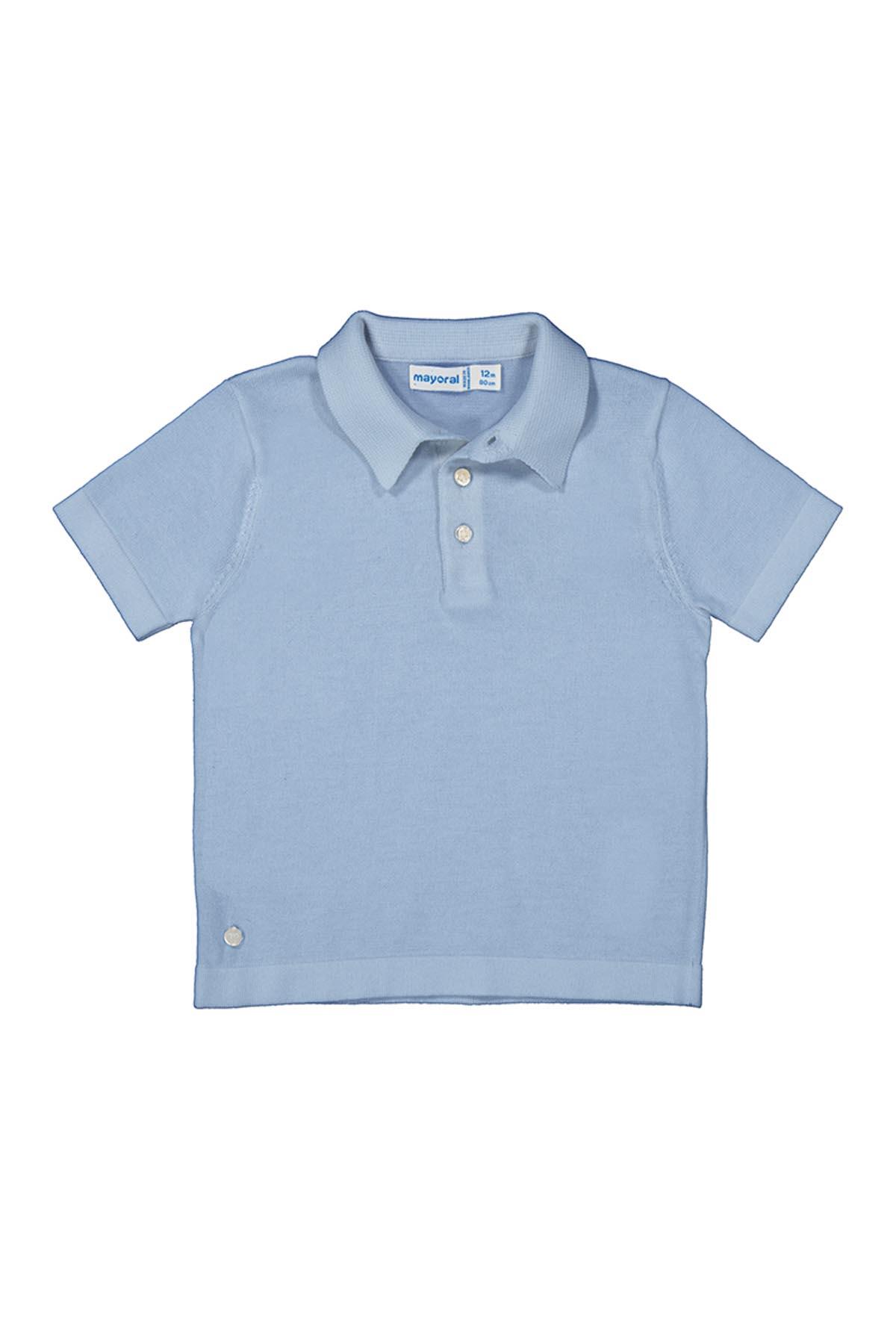 Mayoral Yazlık Erkek Bebek Polo Yaka T-Shirt - Mavi