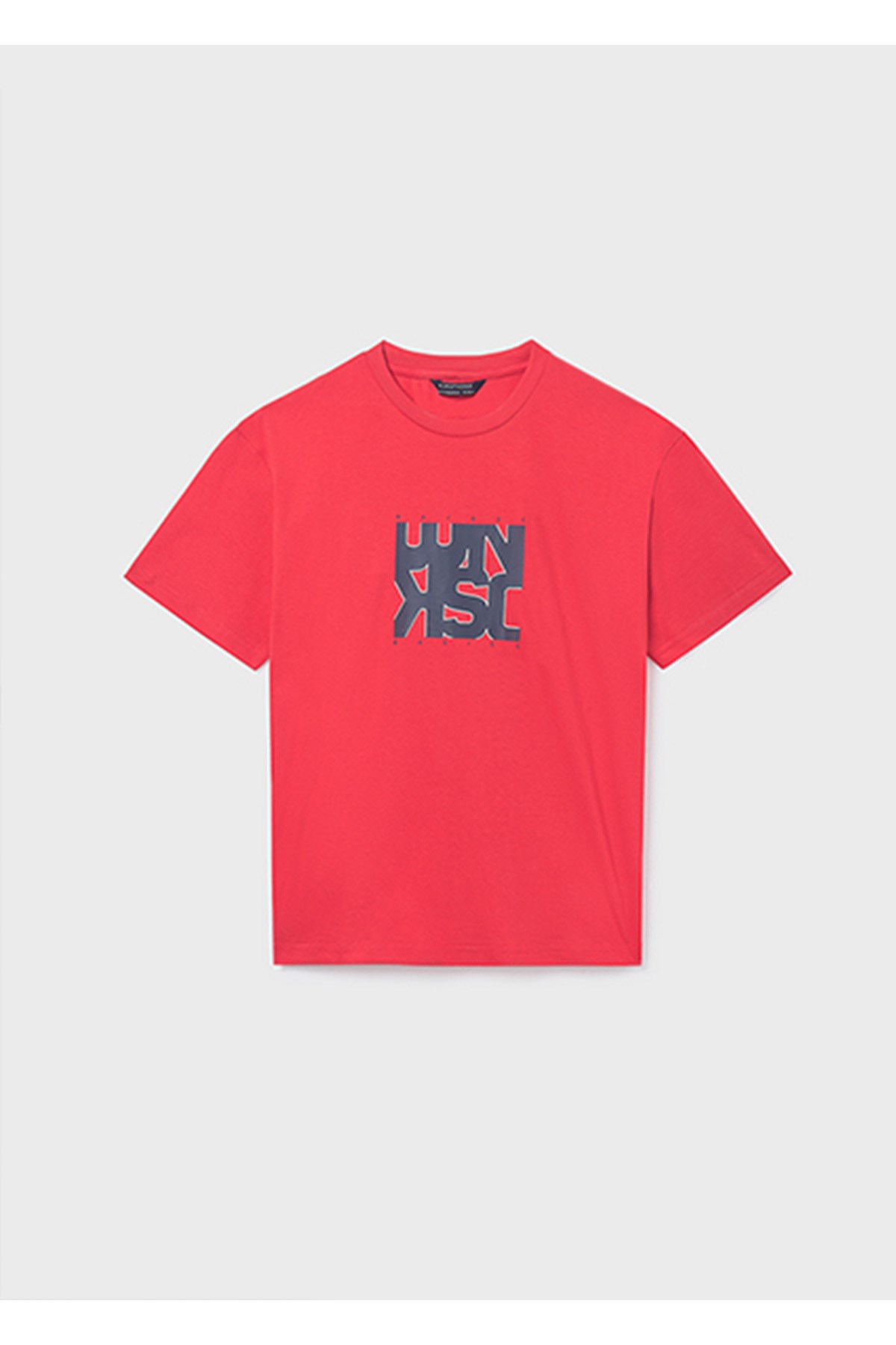 Mayoral Yazlık Erkek Çocuk Basic Baskılı Tshirt - Kırmızı