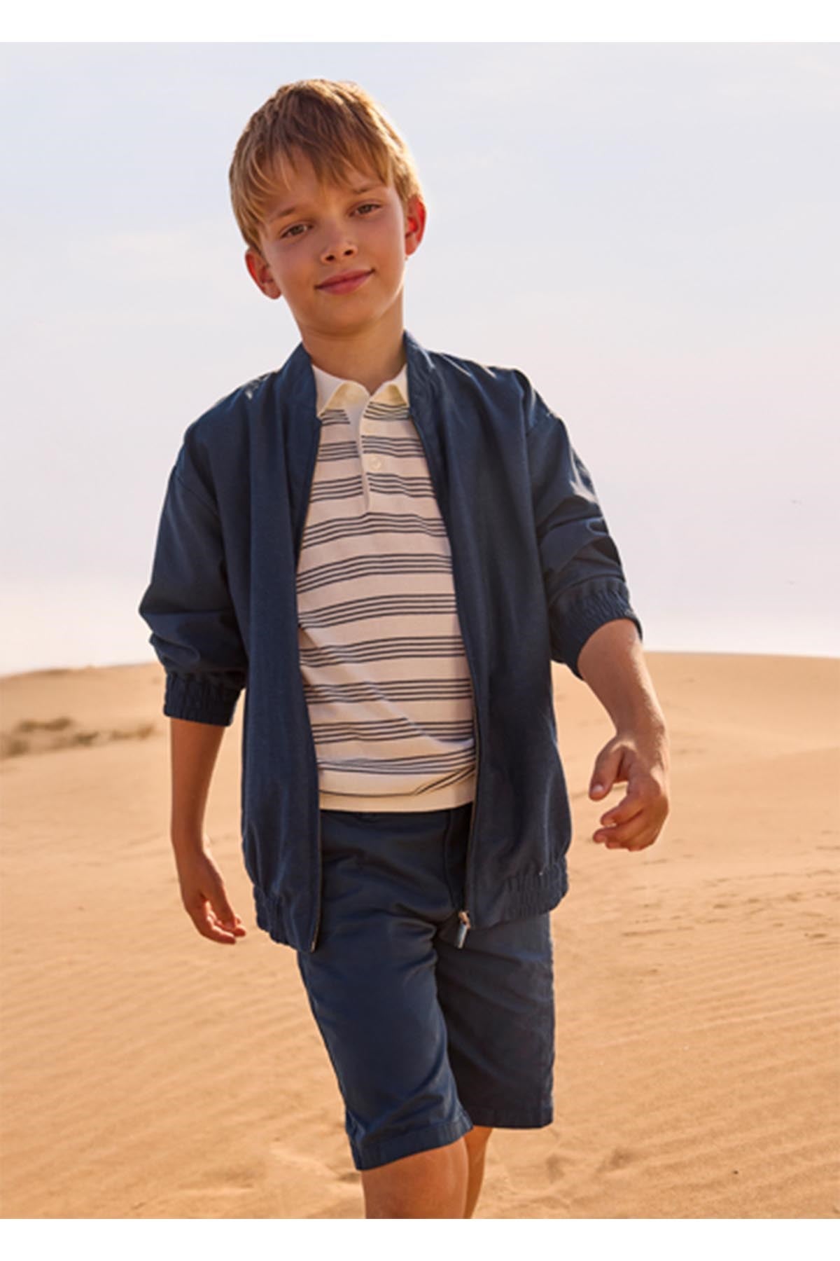 Mayoral Yazlık Erkek Çocuk Basic Şort - Lacivert