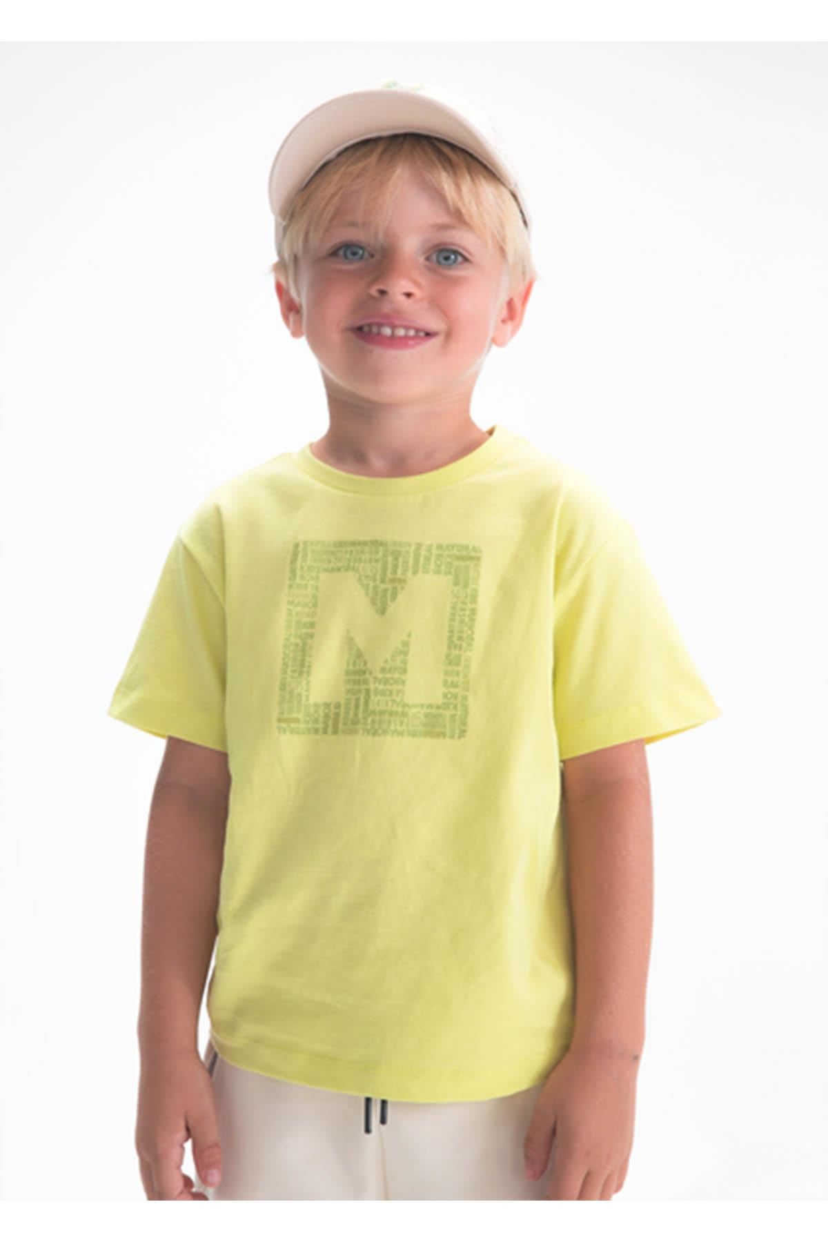 Mayoral Yazlık Erkek Çocuk Basic Tshirt - Yeşil 