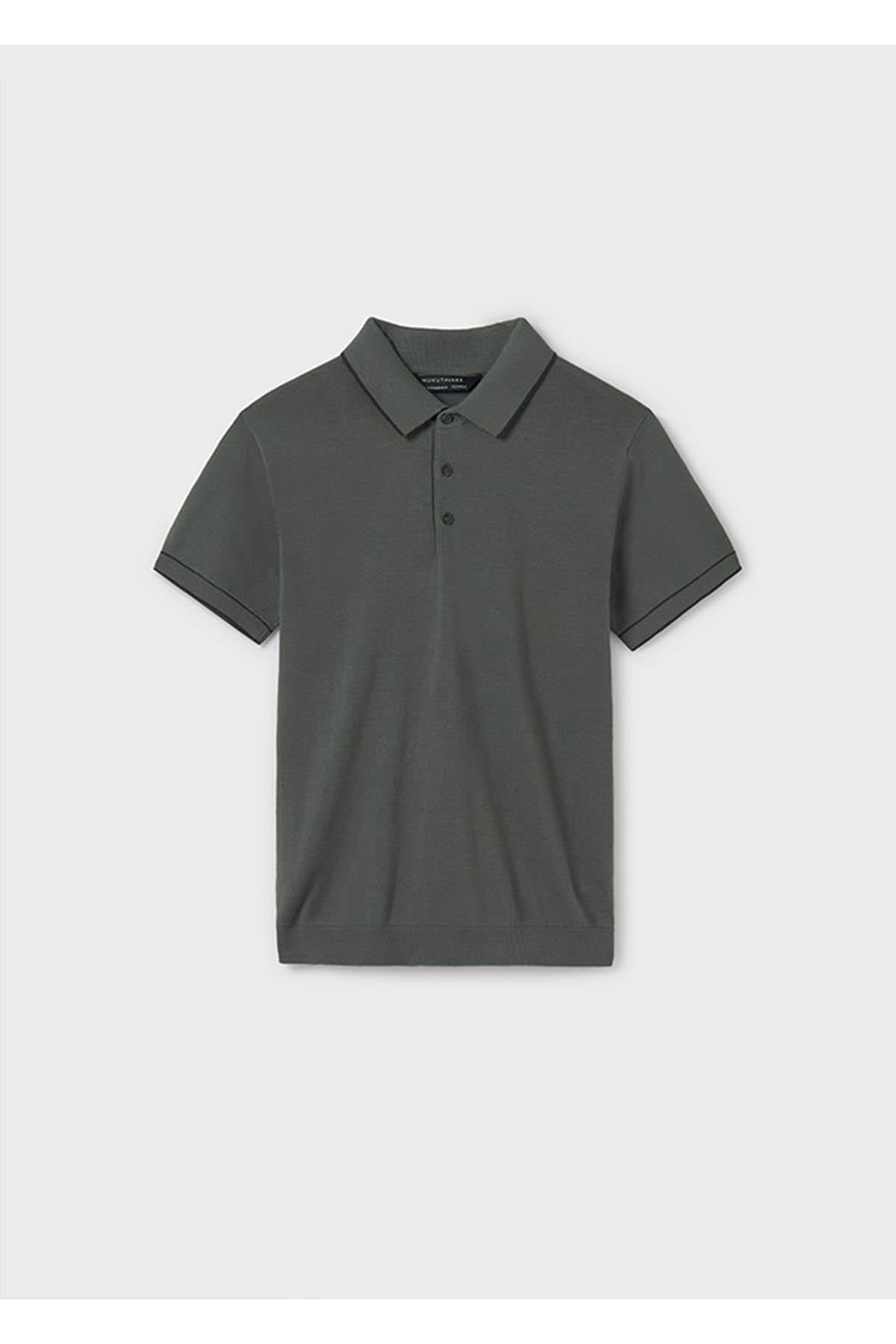 Mayoral Yazlık Erkek Çocuk Polo Yaka T-Shirt - Yeşil