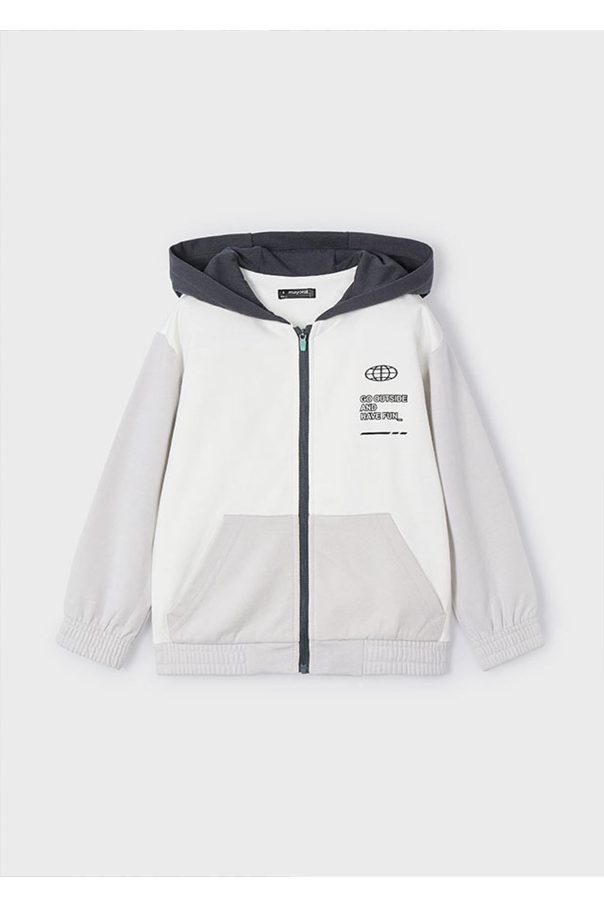 Mayoral Yazlık Erkek Çocuk Sweatshirt - Gri