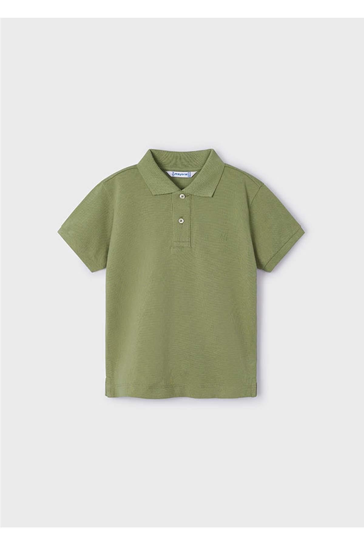 Mayoral Yazlık Erkek Kısa Kol Basic T-shirt - Haki