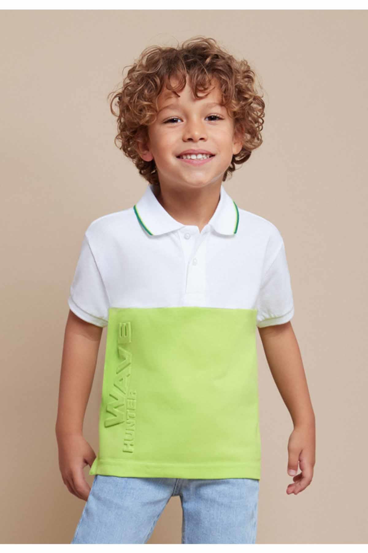 Mayoral Yazlık Erkek Polo Kısa Kol T-shirt Yeşil