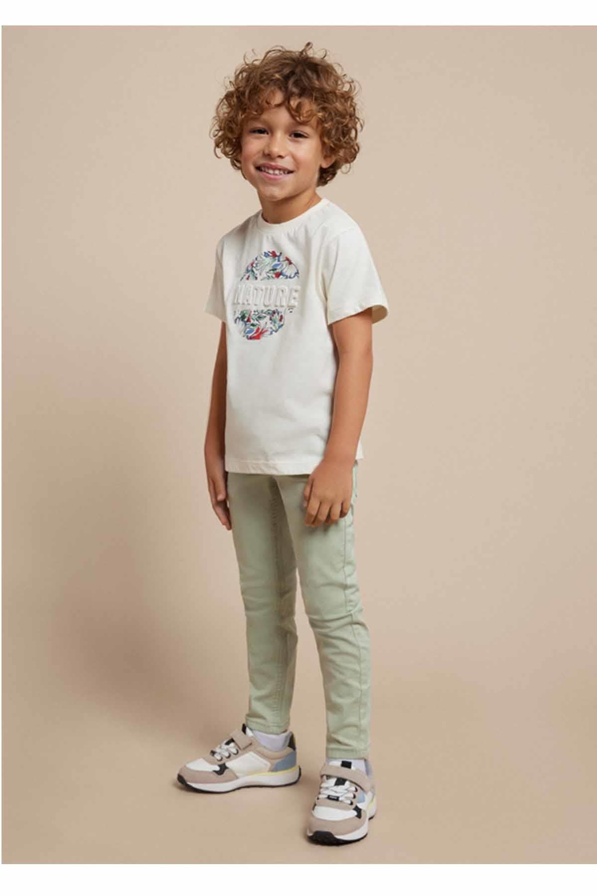 Mayoral Yazlık Erkek SlimFit Basic Pantolon Yeşil