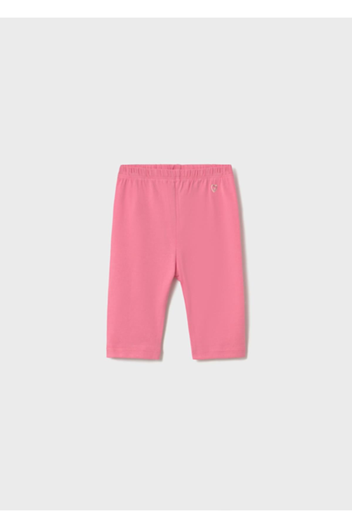 Mayoral Yazlık Kız Bebek Kısa Basic Tayt - Pembe