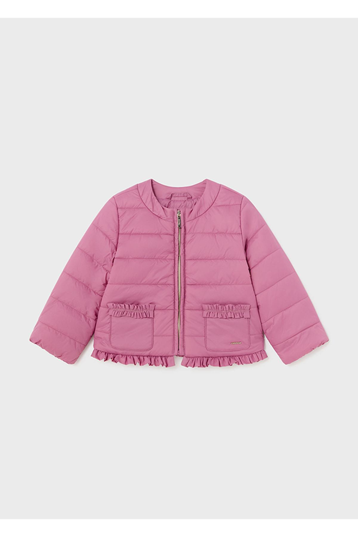 Mayoral Yazlık Kız Bebek Yağmurluk Ceket Pembe