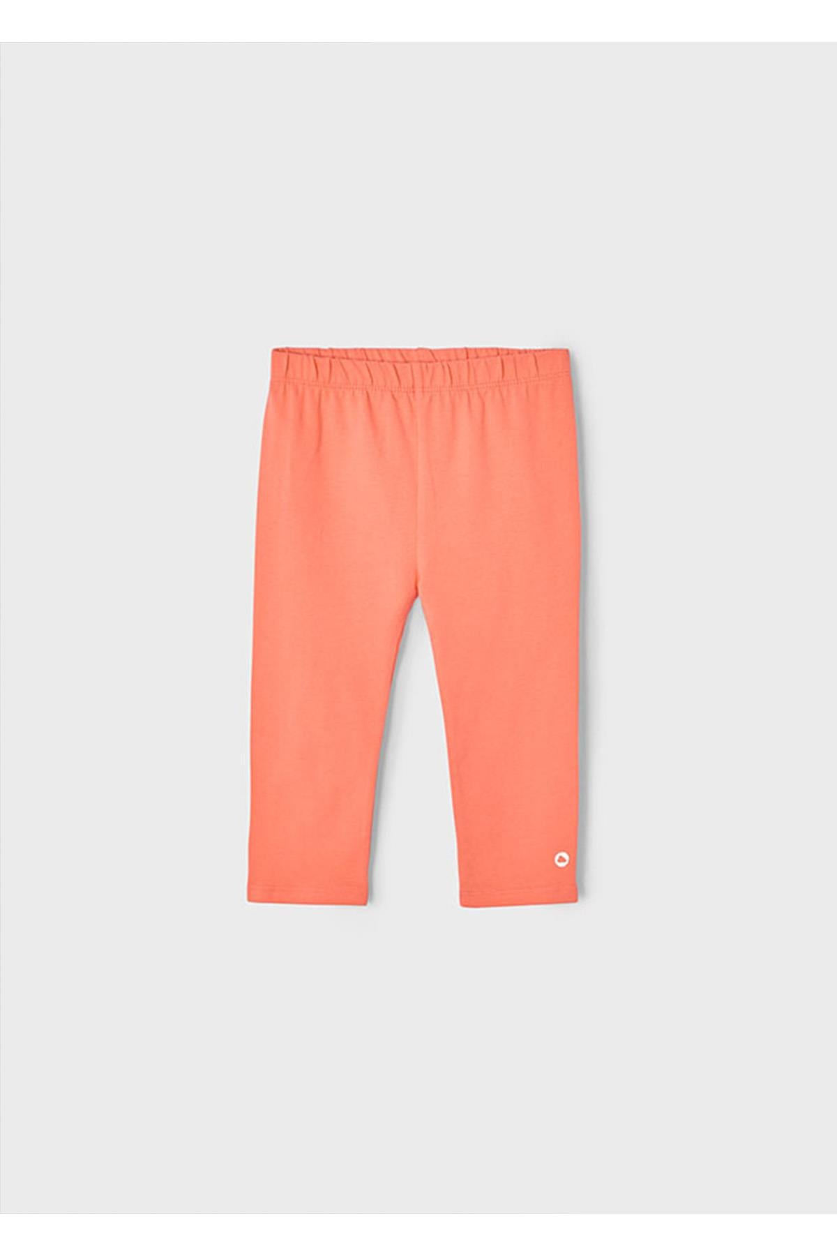 Mayoral Yazlık Kız Çocuk Basic Kısa Tayt - Turuncu