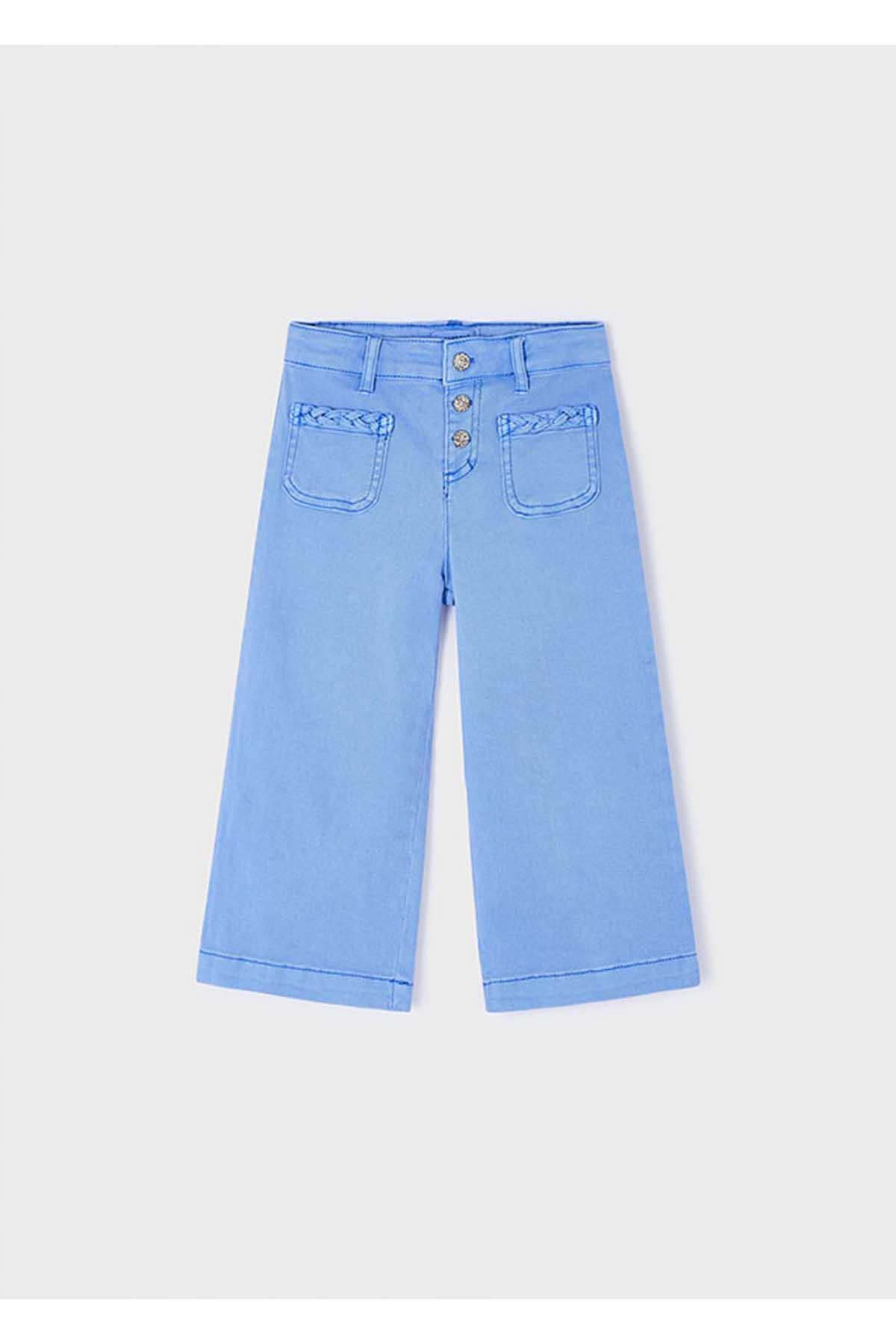 Mayoral Yazlık Kız Gabardin Pantolon - Açık Mavi