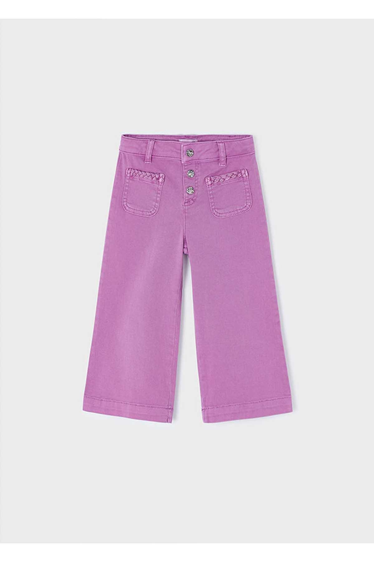 Mayoral Yazlık Kız Gabardin Pantolon - Pembe