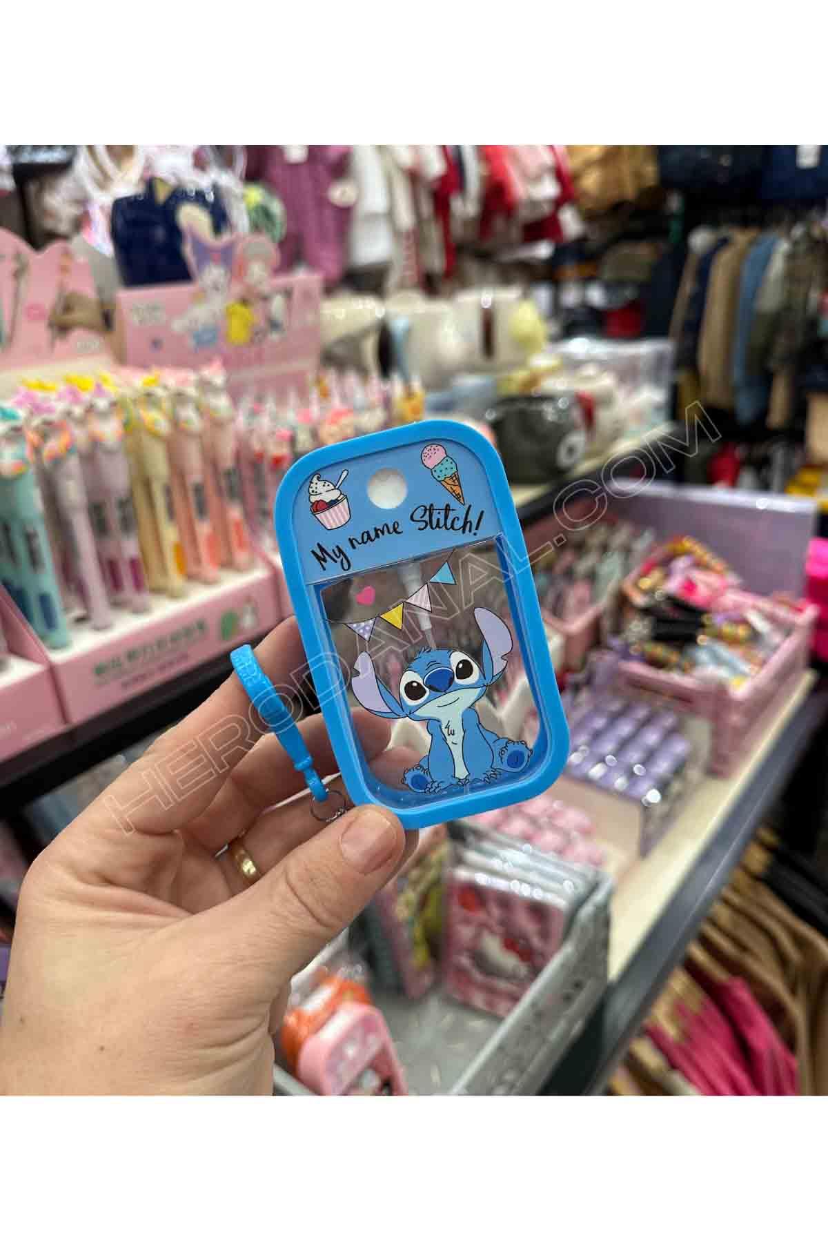 My Name Stitch Silikon Korumalı Parfüm&Kolanya Şişesi - Model 2