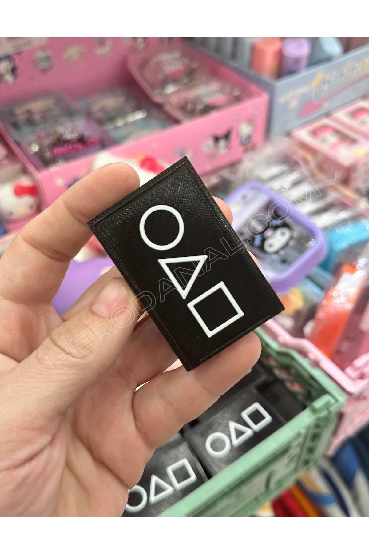 Neva 3D Baskı Squid Game 5 Taş Oyunu Seti - Kutulu