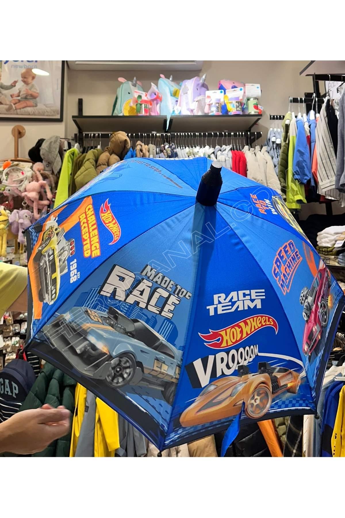 Orjinal Lisanslı Şemsiye - Hot Wheels Model 1