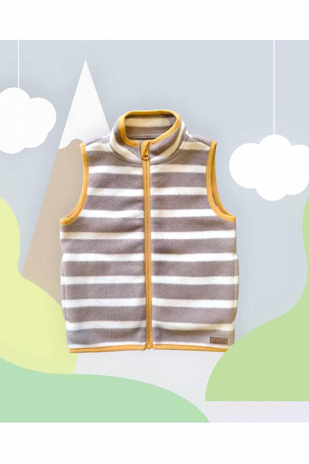 Pamuk Polar Yelek - Krem