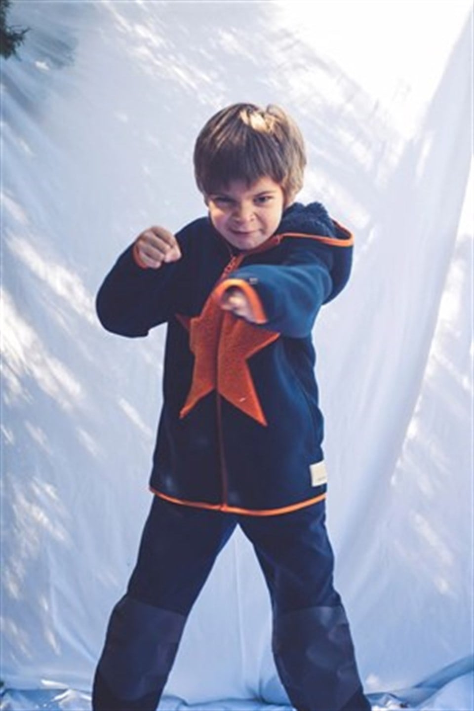 Polar Ceket | Yıldız Kabartmalı