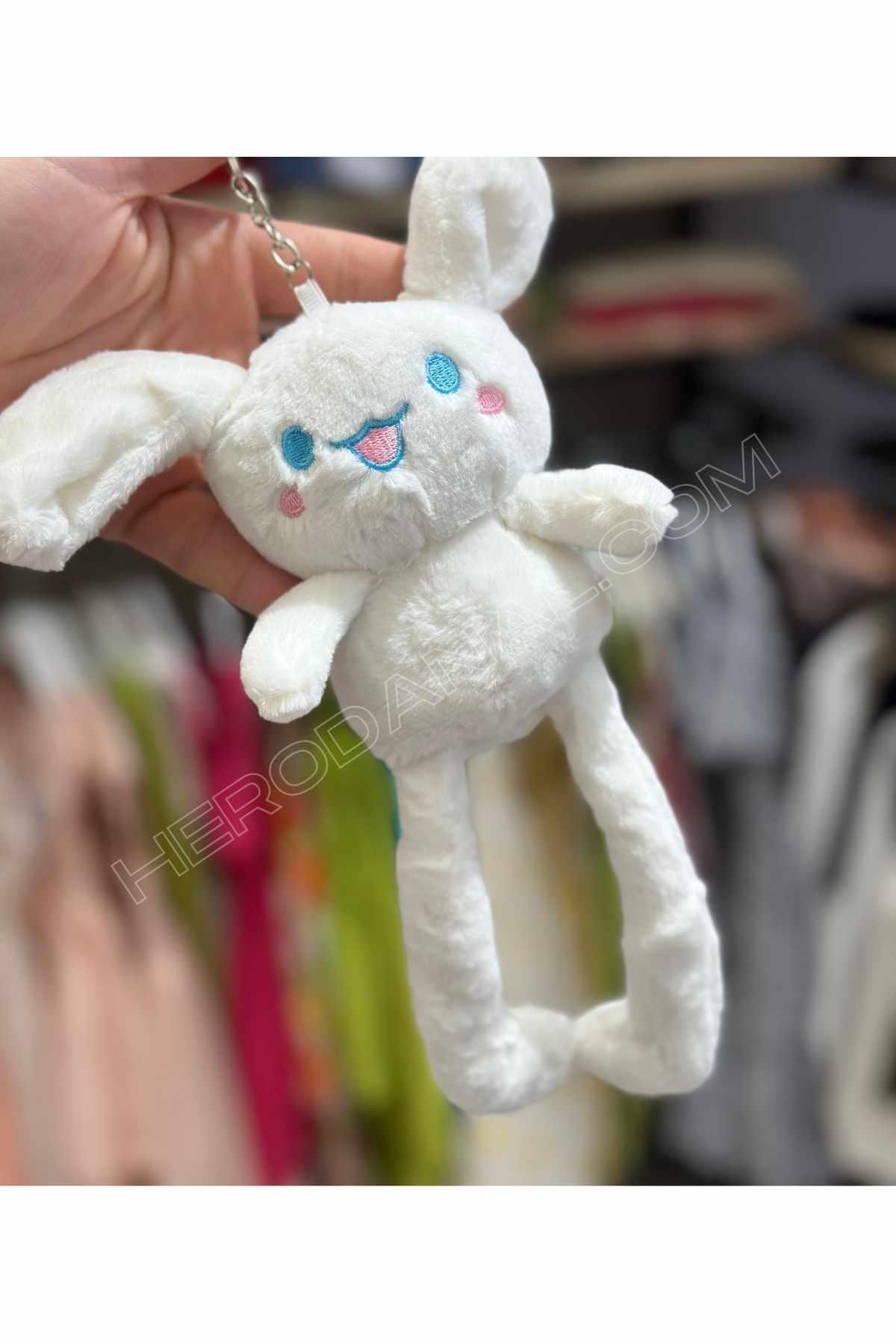 Sanrio Cinnamoroll Uzayan Kulaklı Peluş Anahtarlık