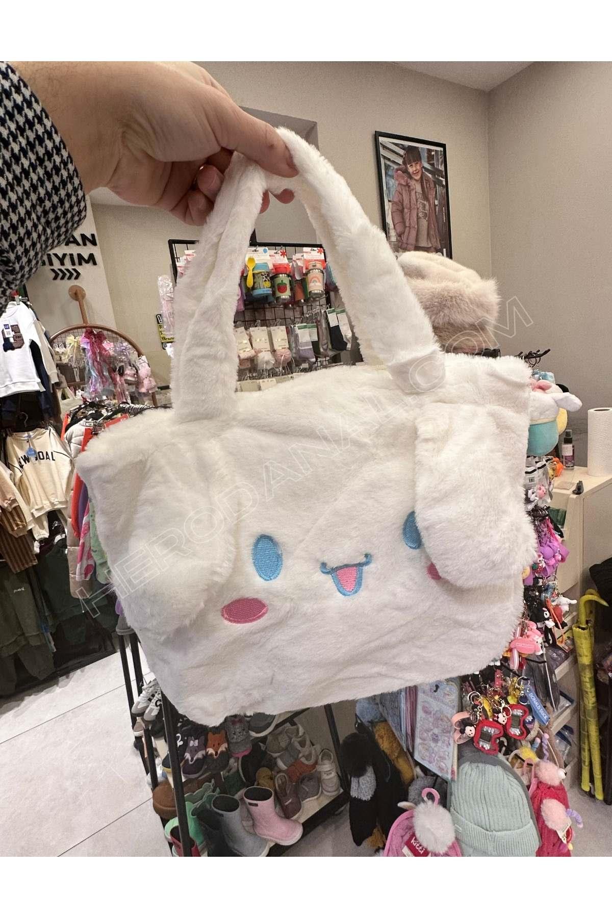 Sanrio El Çantası 28x34 CM Peluş - Cinnamoroll