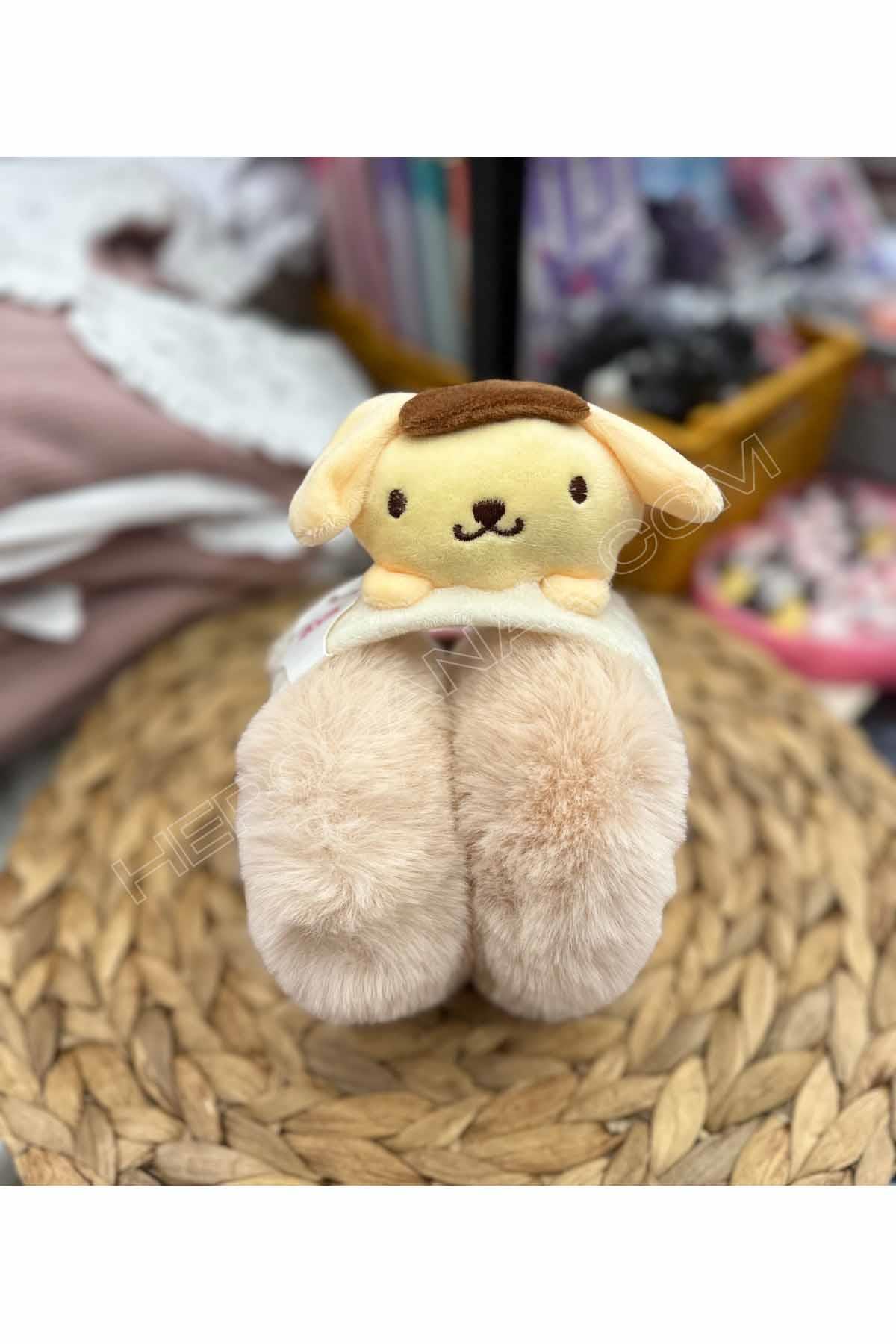 Sanrio Katlanır Peluş Kulaklık - PompomPurin