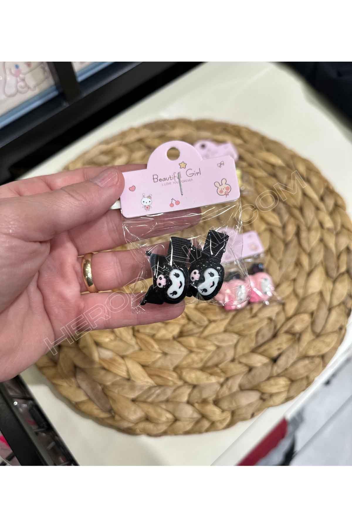 Sanrio Kuromi 3D 2'li Pens Toka