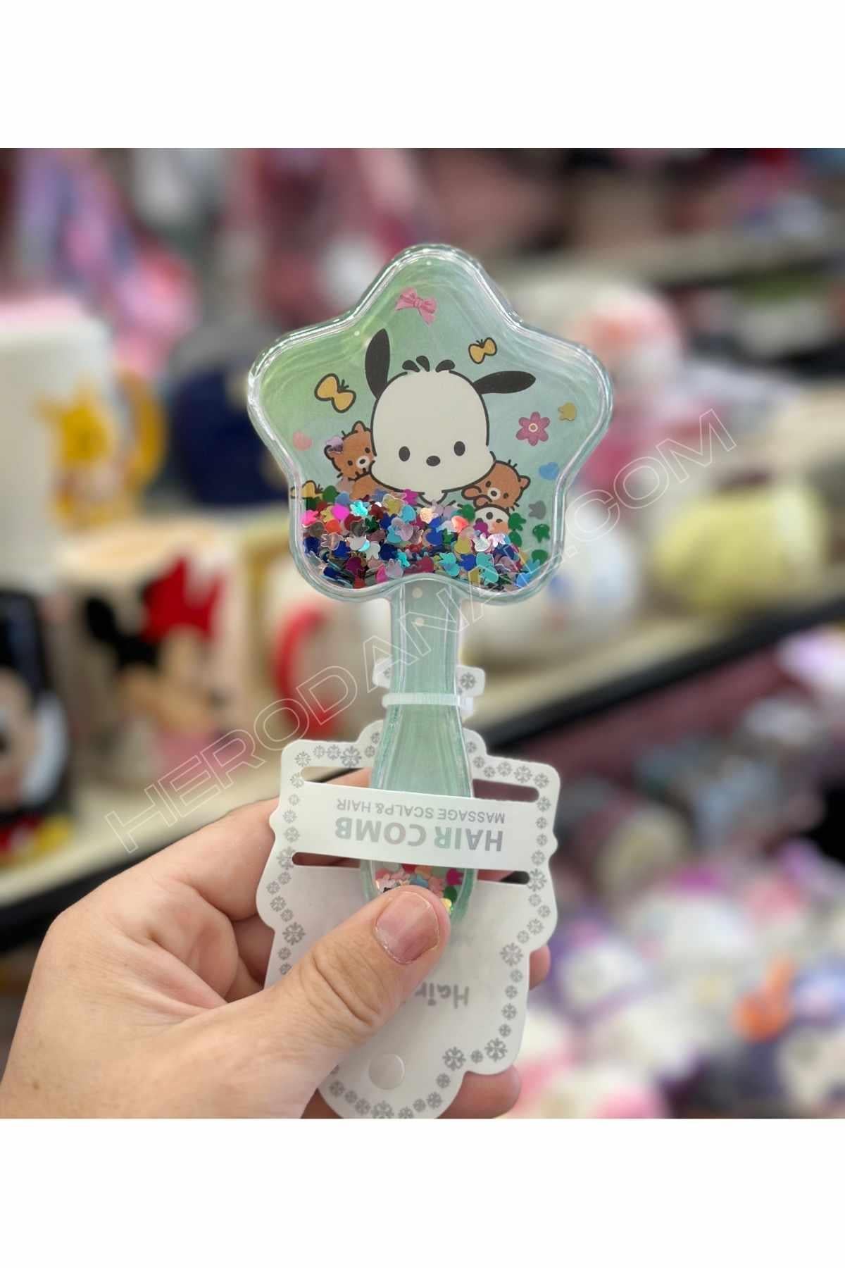 Sanrio Pochaccio Yıldız Mini Tarak