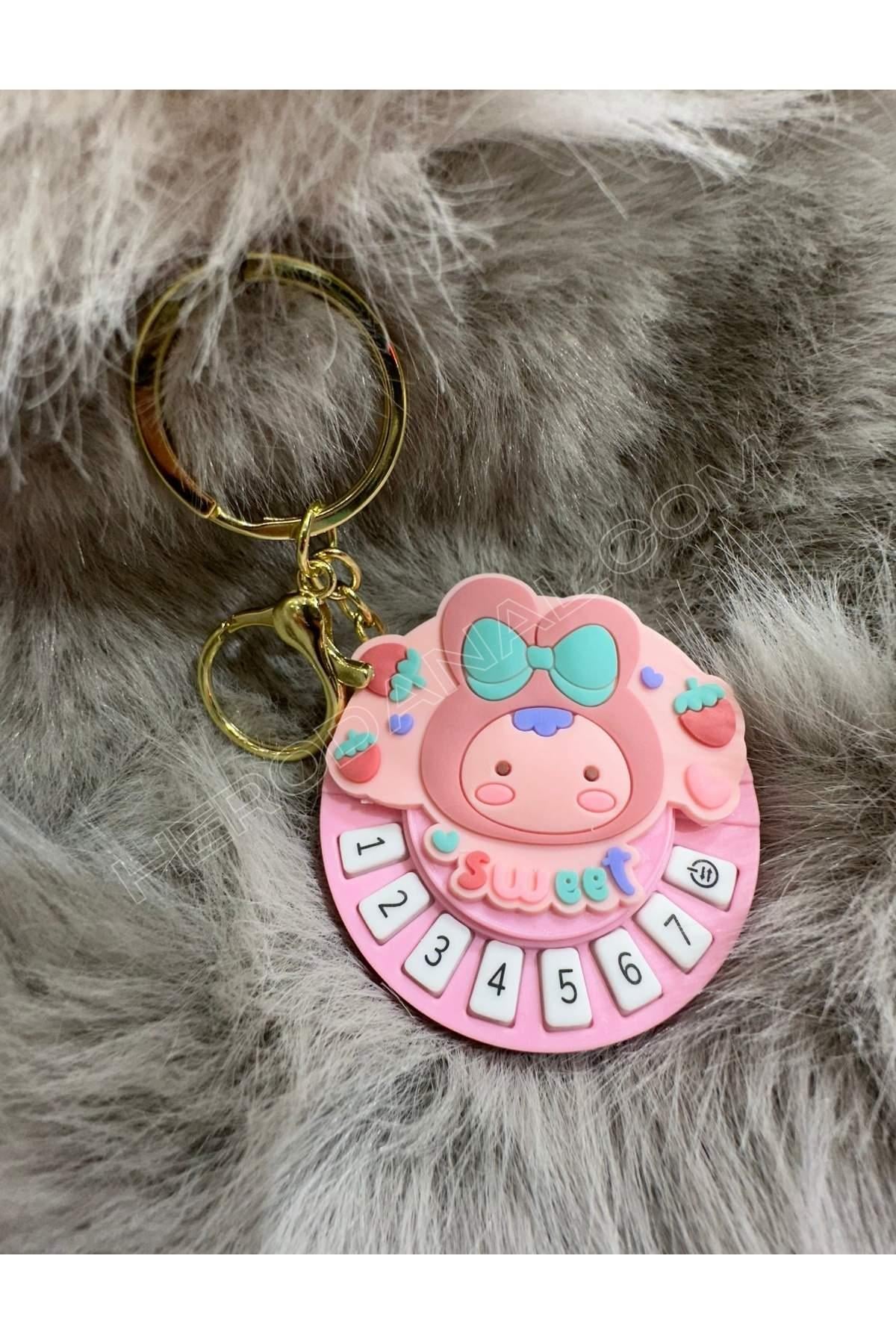 Sanrio Sesli Piyano Modelli Anahtarlık - My Melody