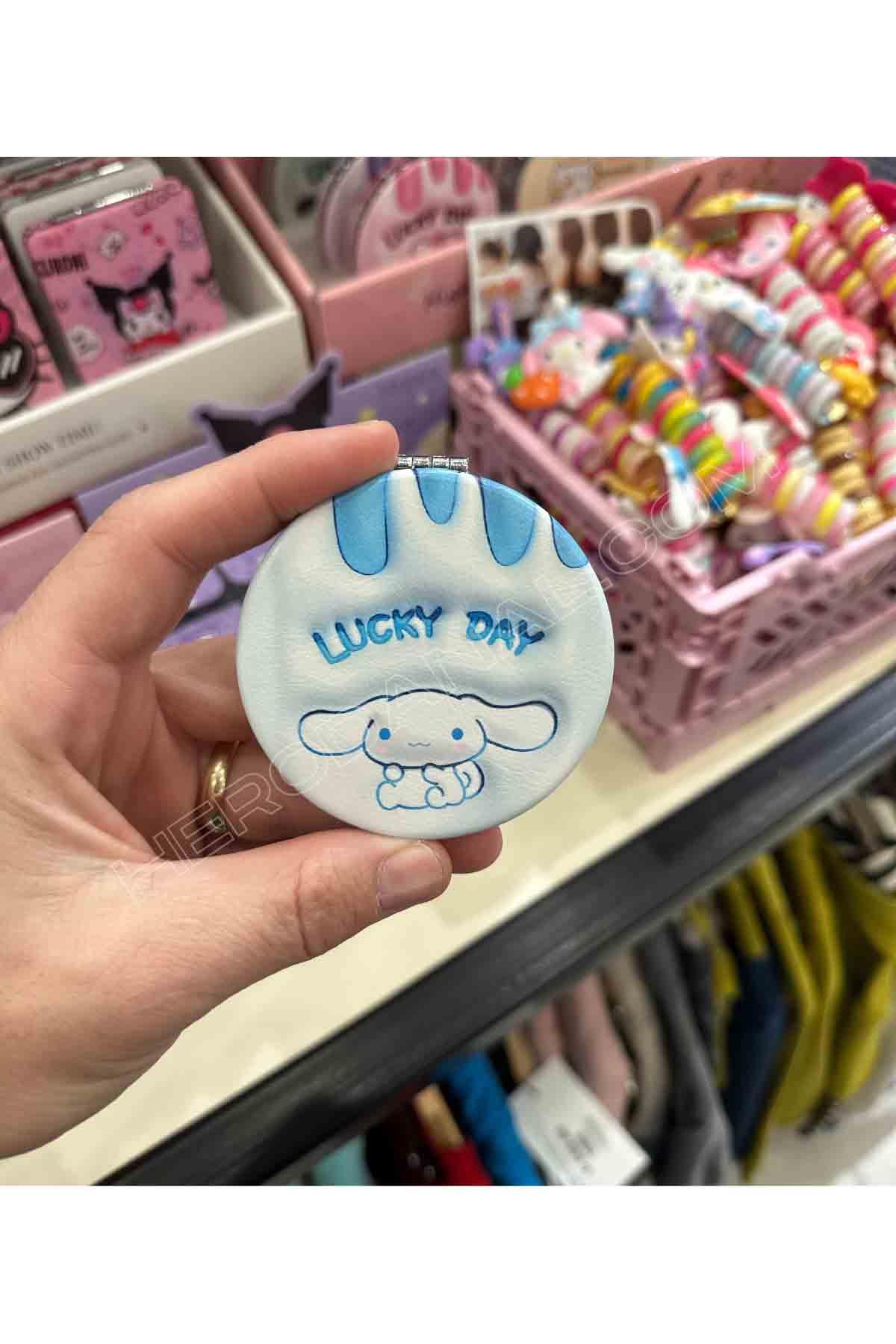 Sanrio Yuvarlak Cep Aynası - Cinnamoroll