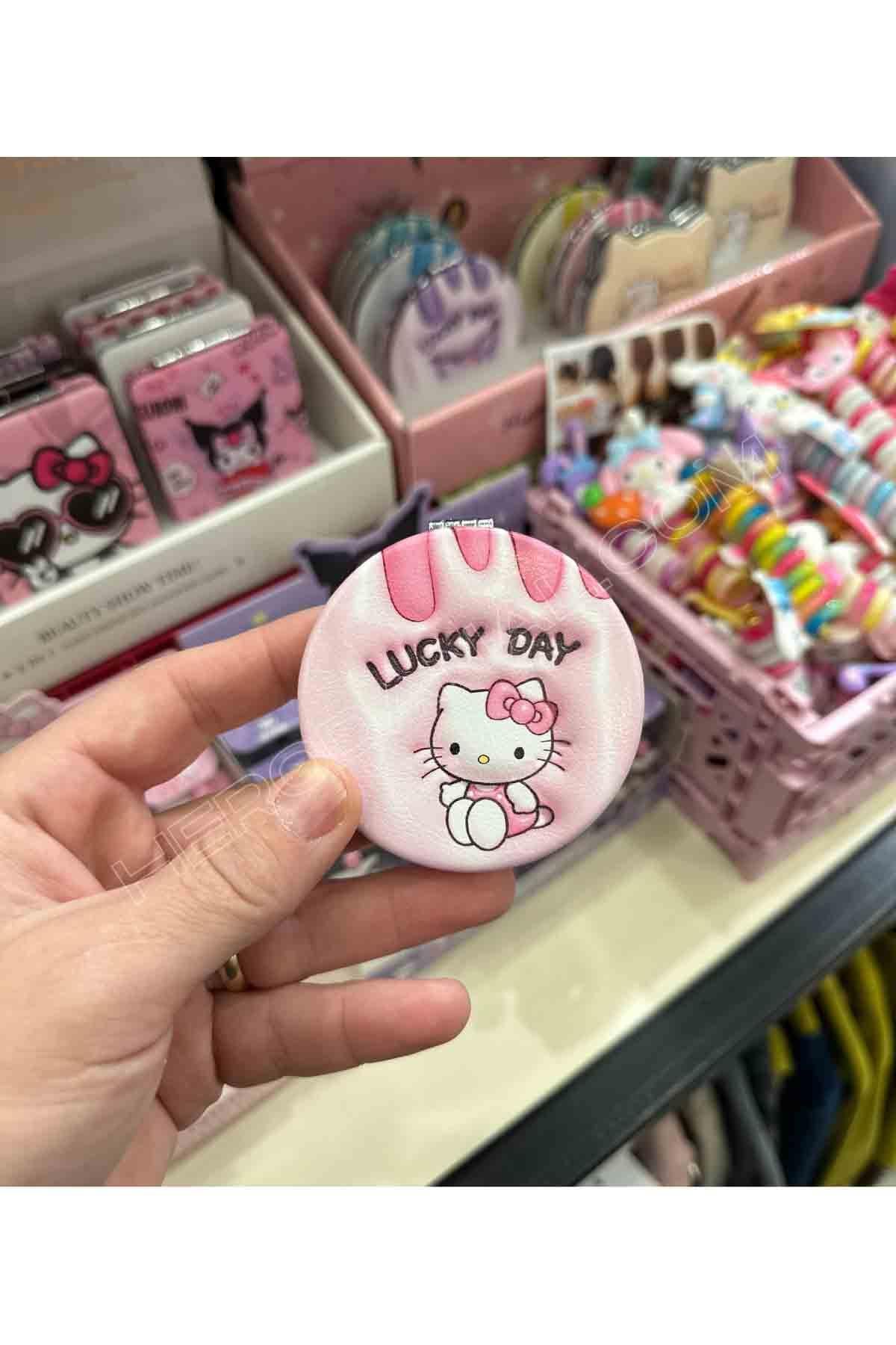 Sanrio Yuvarlak Cep Aynası - Hello Kitty