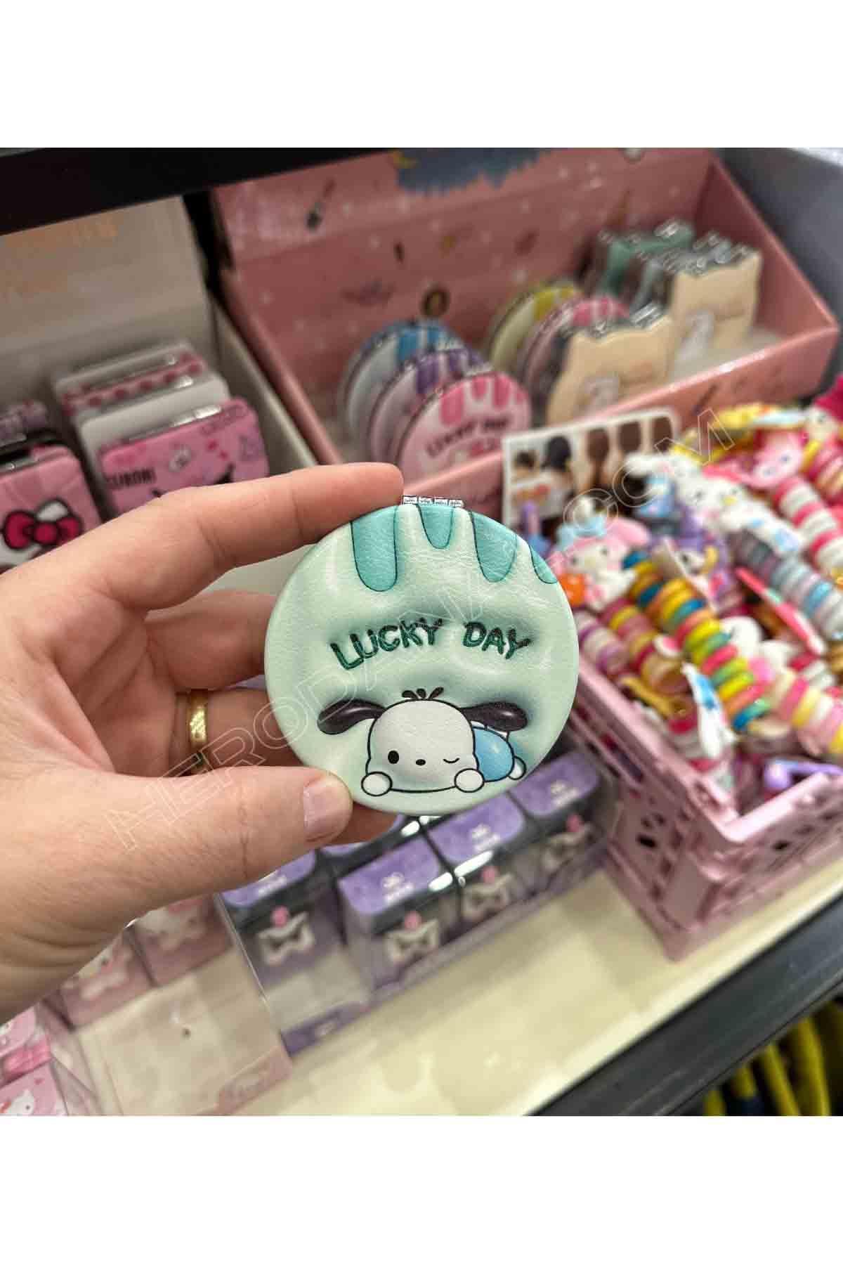 Sanrio Yuvarlak Cep Aynası - Pochacco